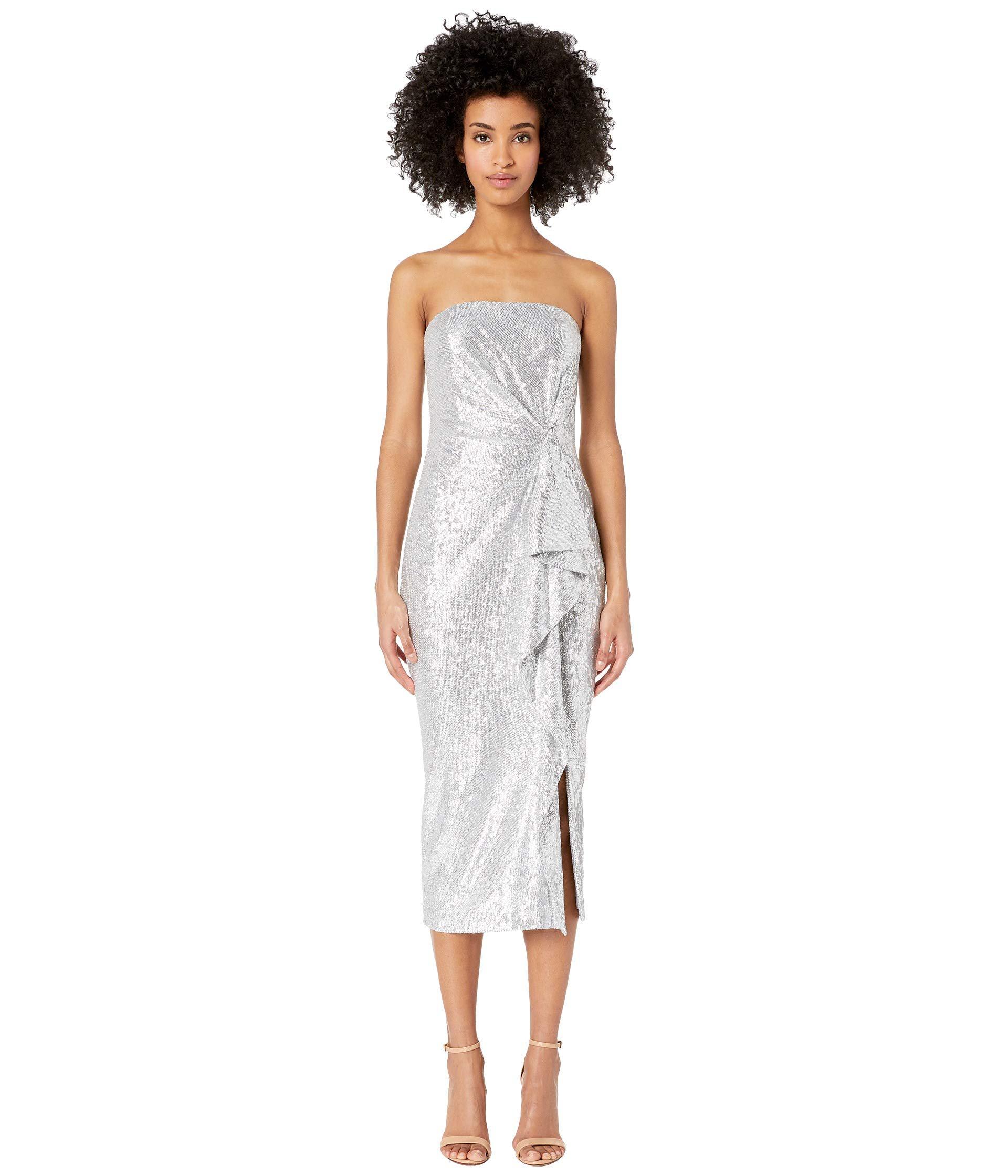 rachel zoe silver dress