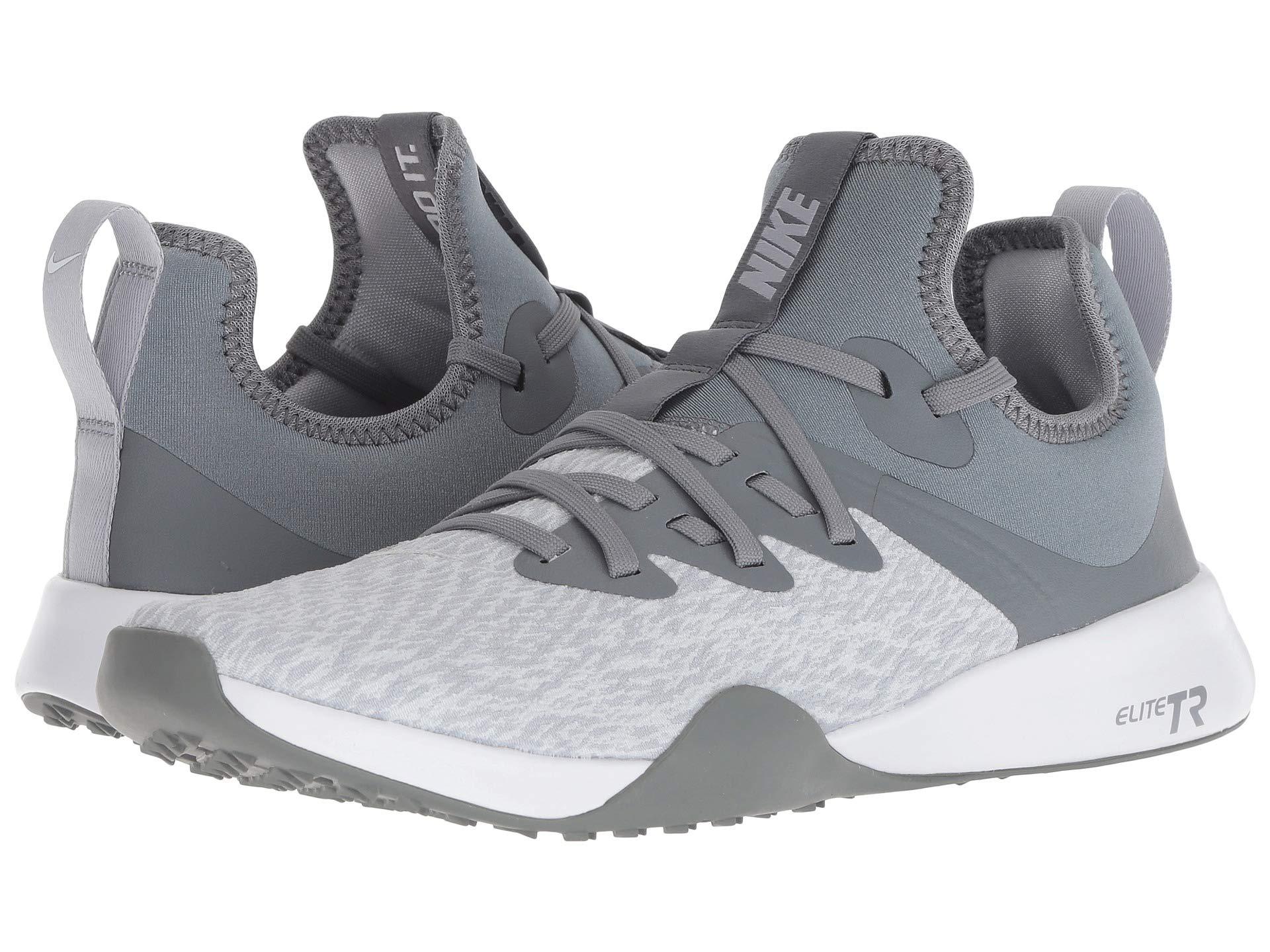 Nike Synthetic Foundation Elite Tr (cool Grey/wolf Grey/platinum  Tint/white) Cross Training Shoes in Gray - Lyst