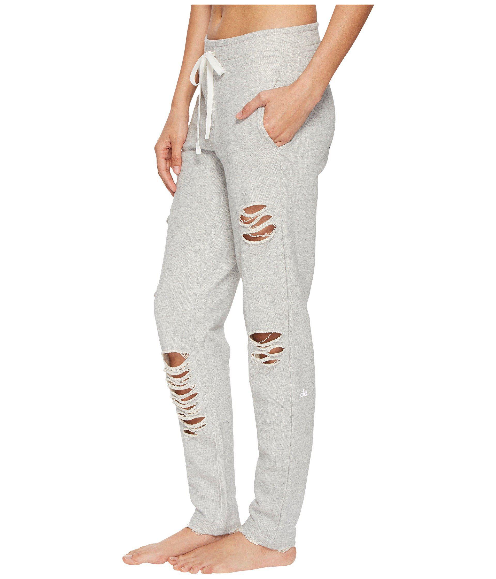 Alo Yoga Distressed Sweatpants on Sale 