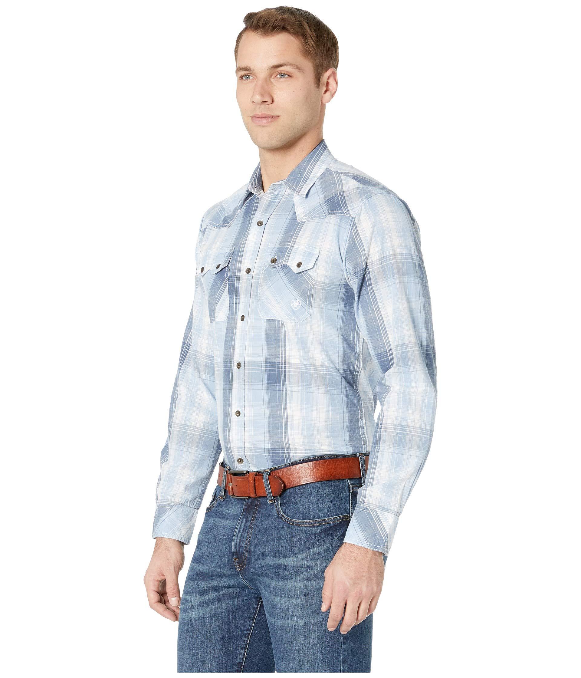 big and tall denim work shirts