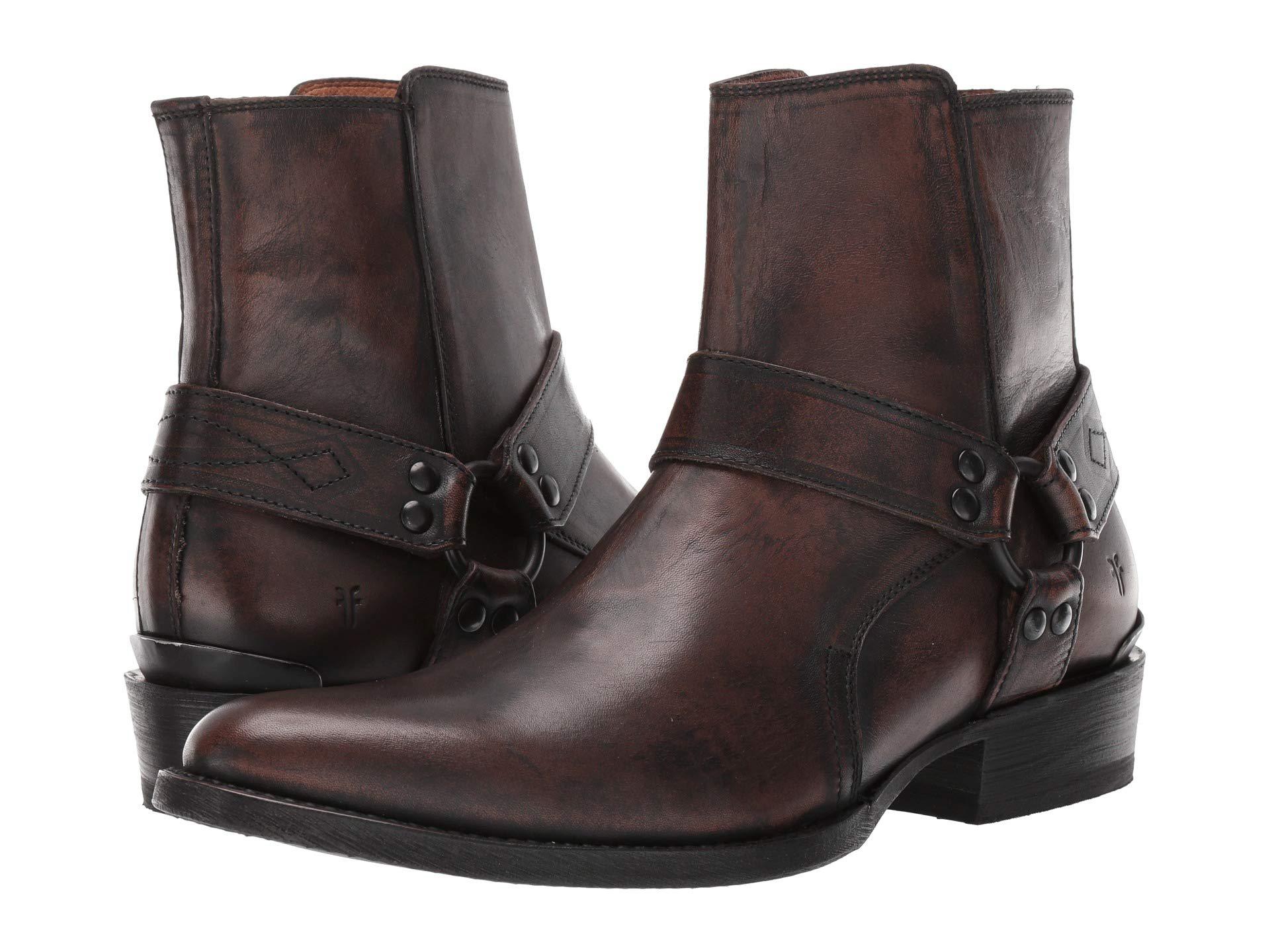 frye austin inside zip harness