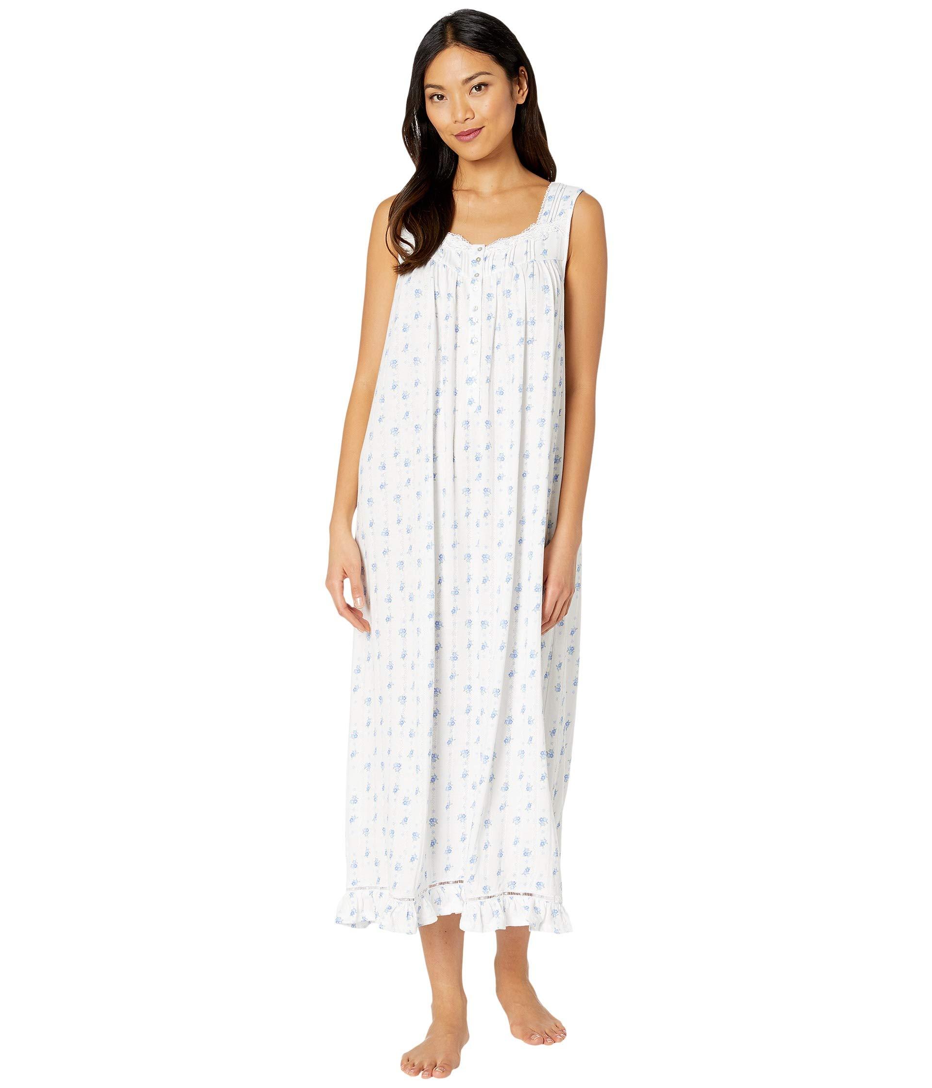 sleeveless nightgowns cotton knit