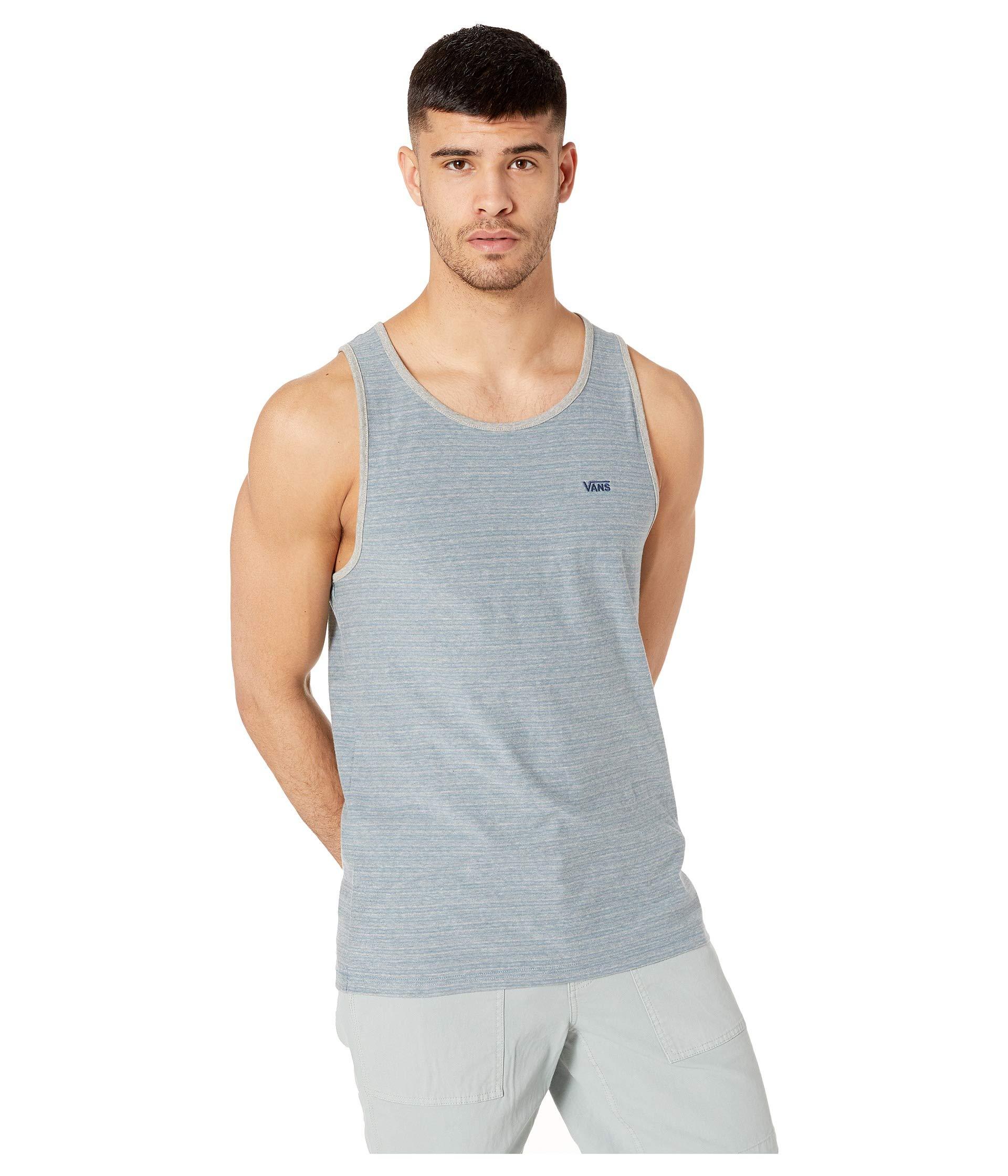 Vans Cotton Balboa Ii Tank Top in Blue for Men - Lyst