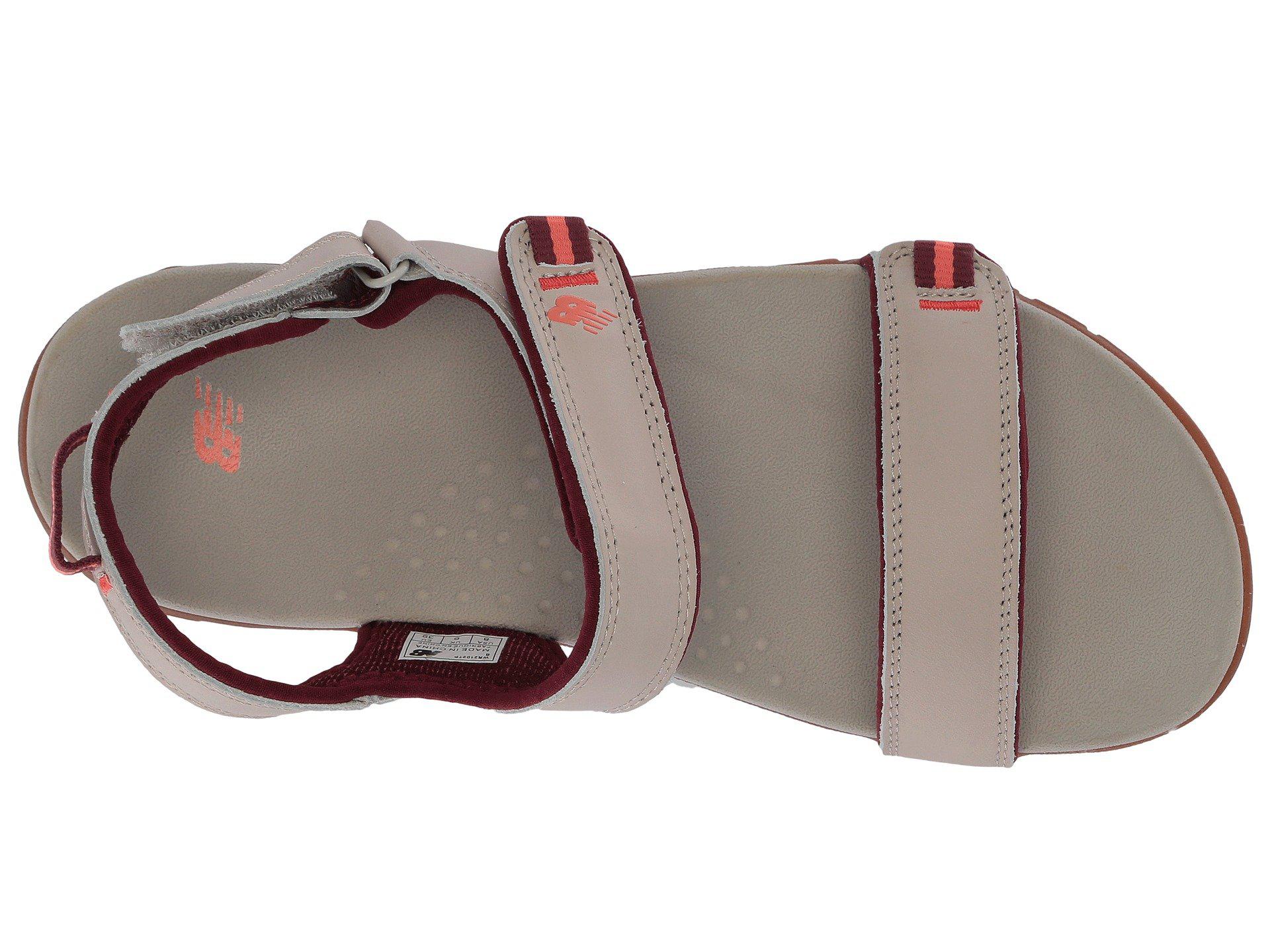 new balance traverse leather sandal