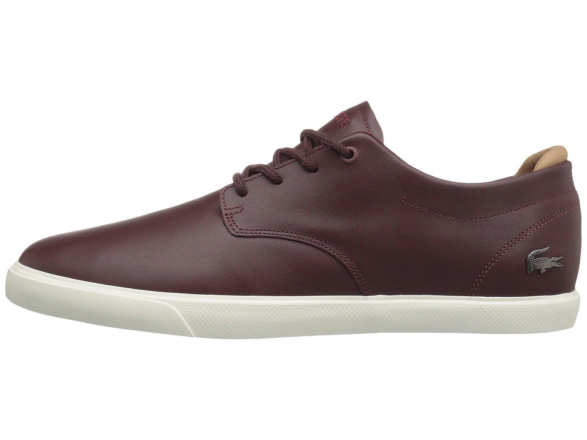 Lacoste Leather Espere 117 1 Cam Fashion Sneaker in Dark Brown (Brown) for  Men - Lyst