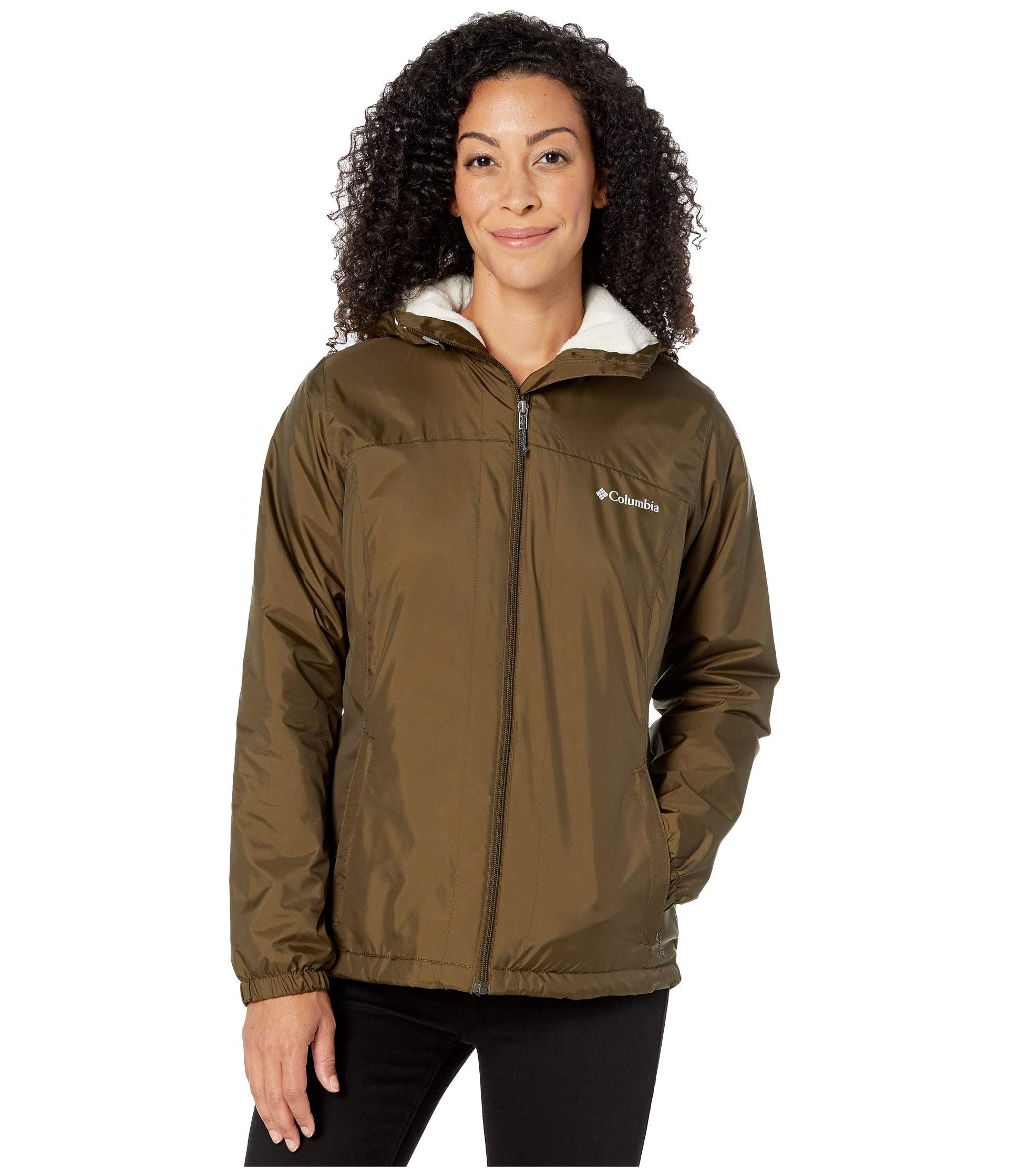 Columbia Synthetic Switchbacktm Sherpa Lined Jacket in Brown - Lyst