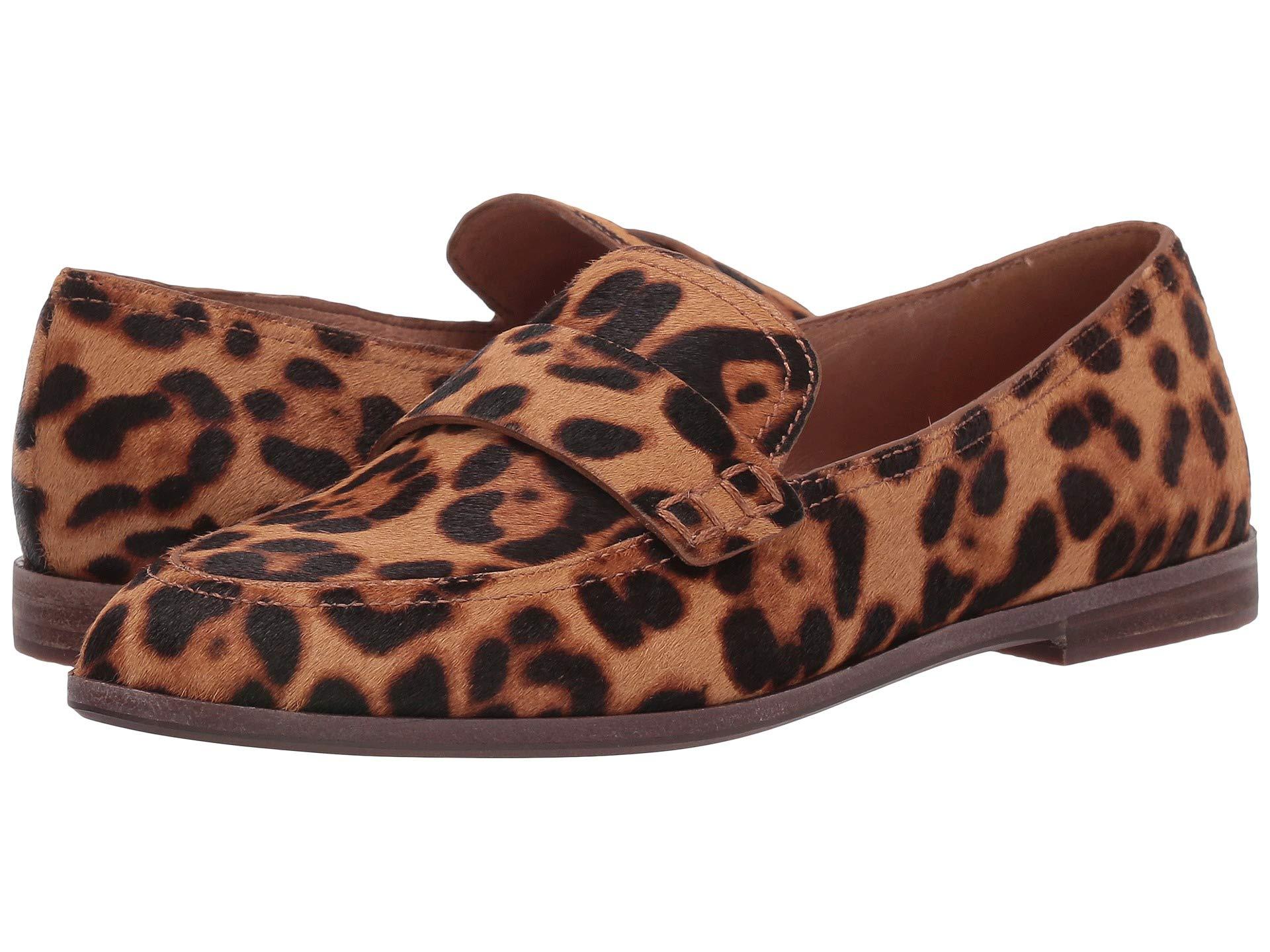 Madewell Leather Alex Loafer in Animal Print (Brown) - Save 10% - Lyst
