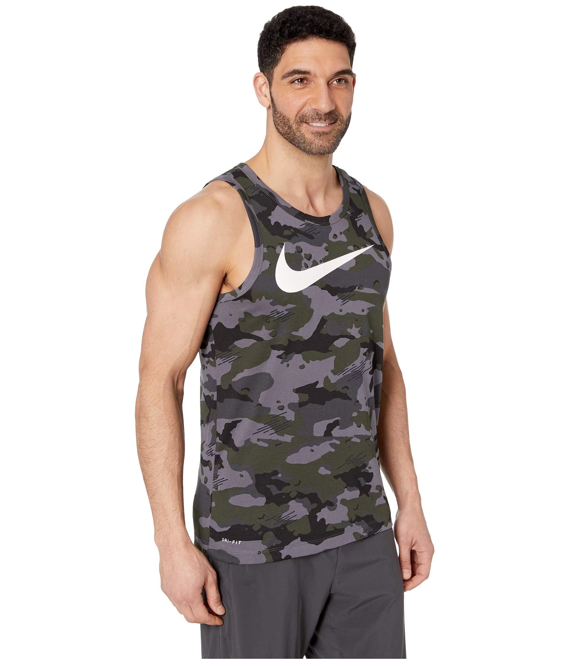 nike camo top mens