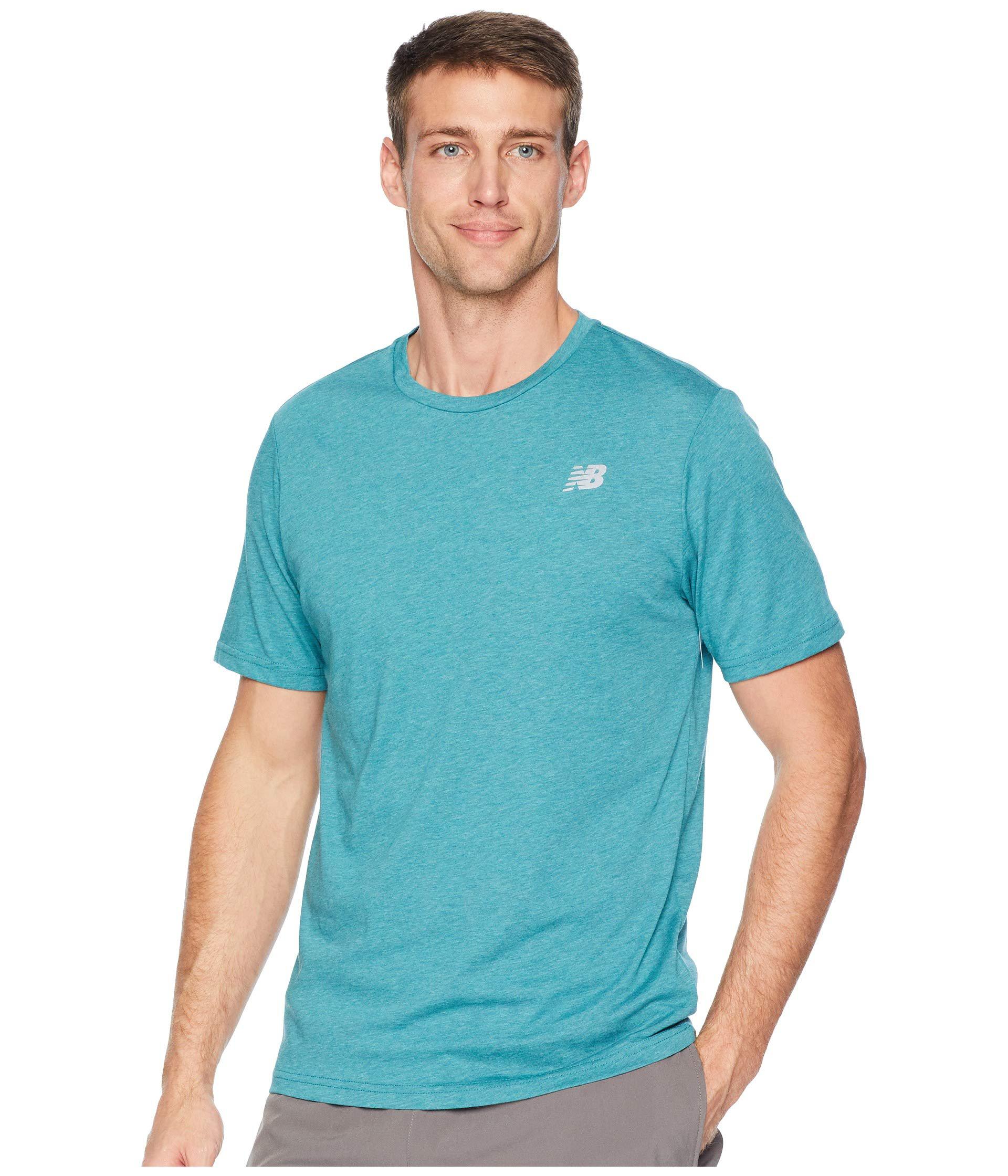 new balance heather tech tee