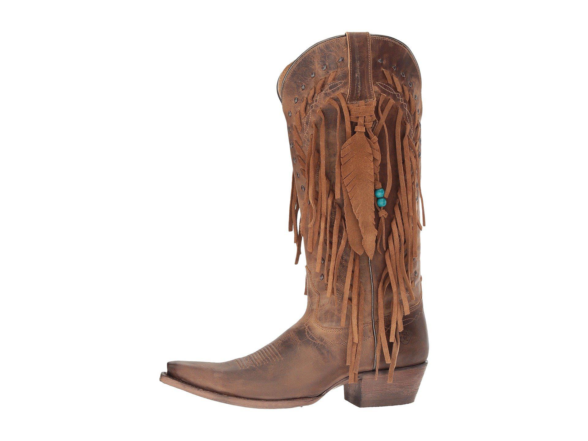 Ariat Brisco Fringe in Brown | Lyst