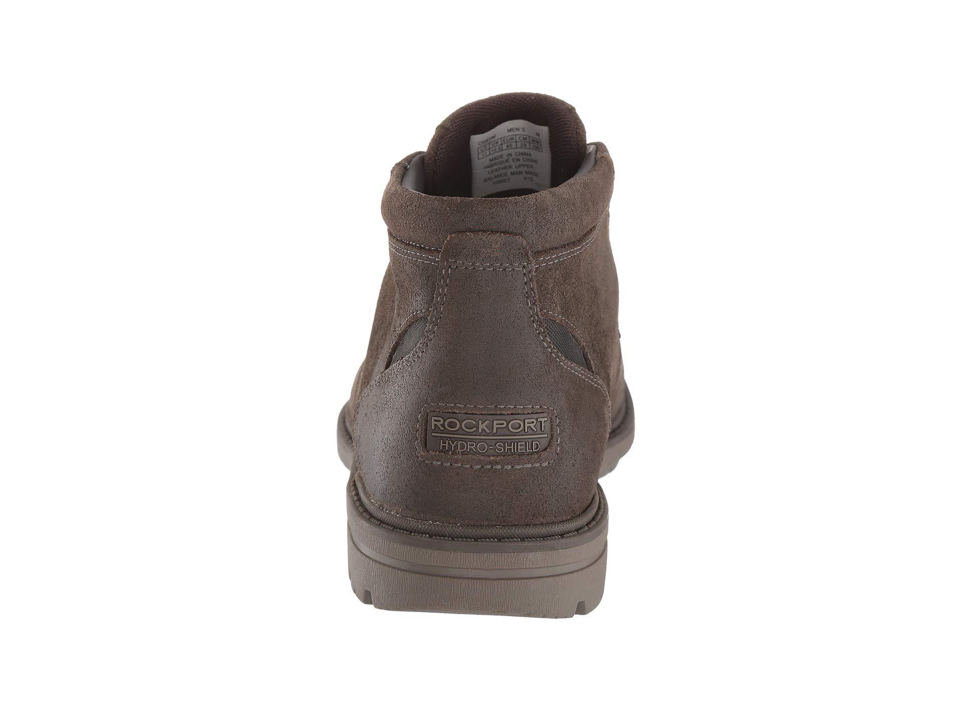 rockport tough bucks waterproof chukka