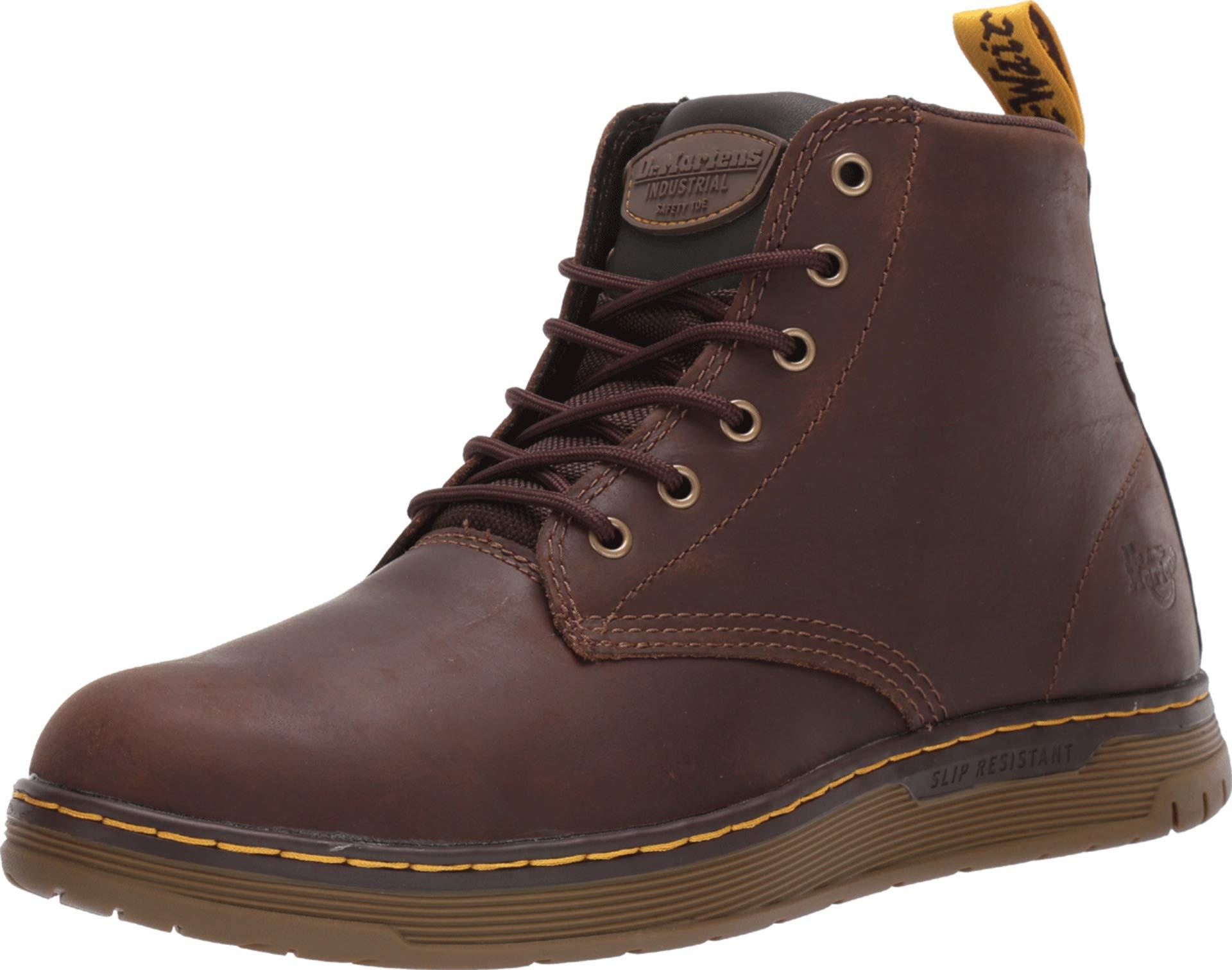 Dr. Martens Ledger Steel Toe Sd in Brown for Men | Lyst