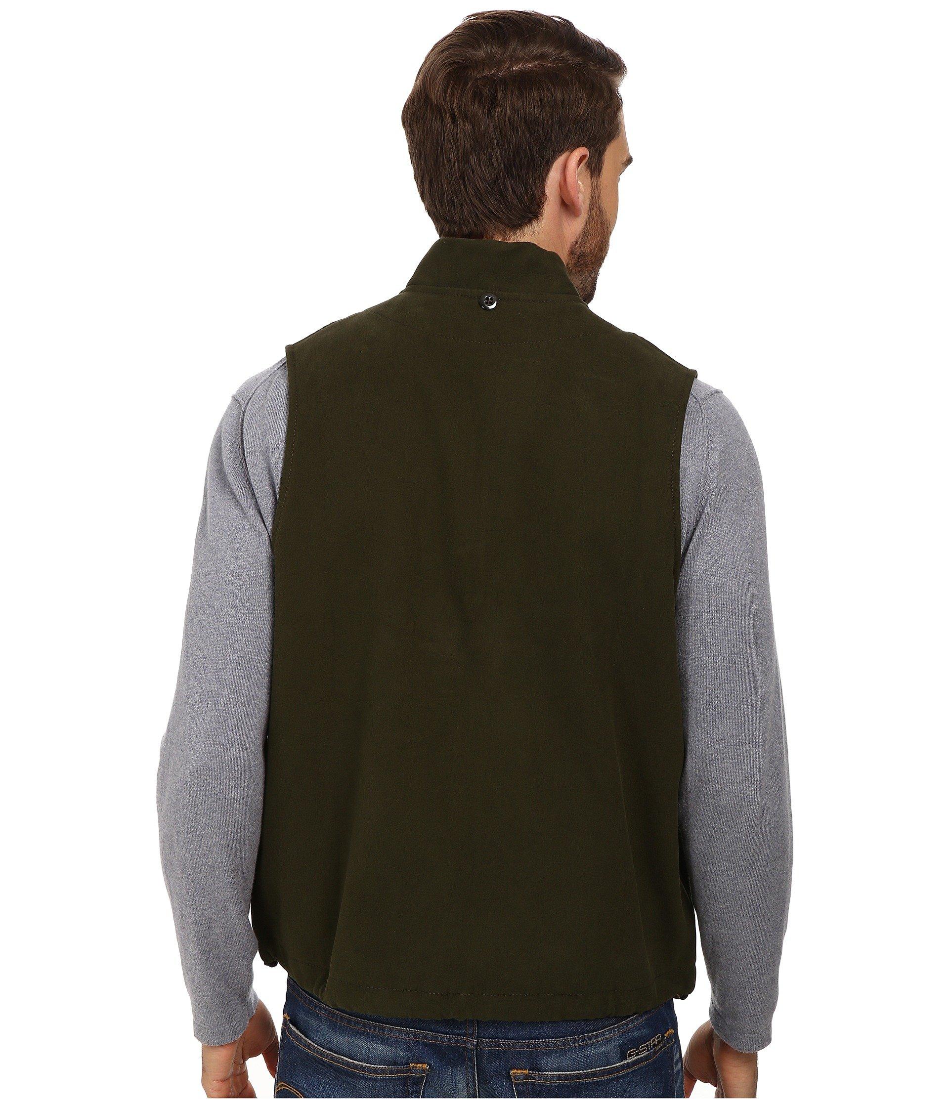 Filson Cotton Moleskin Vest/liner in Green for Men - Lyst