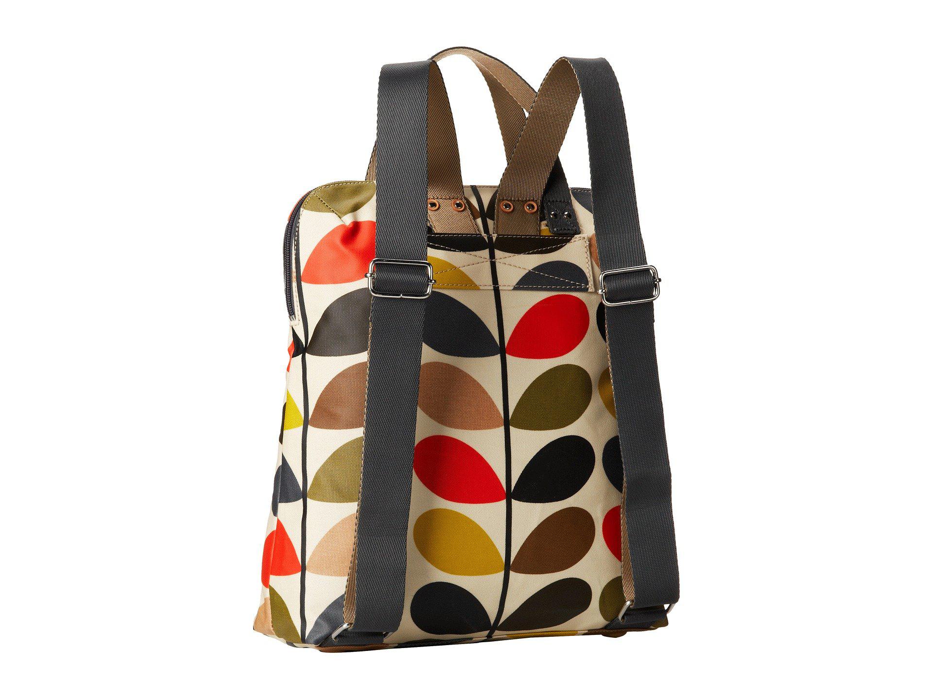 orla kiely multi stem backpack