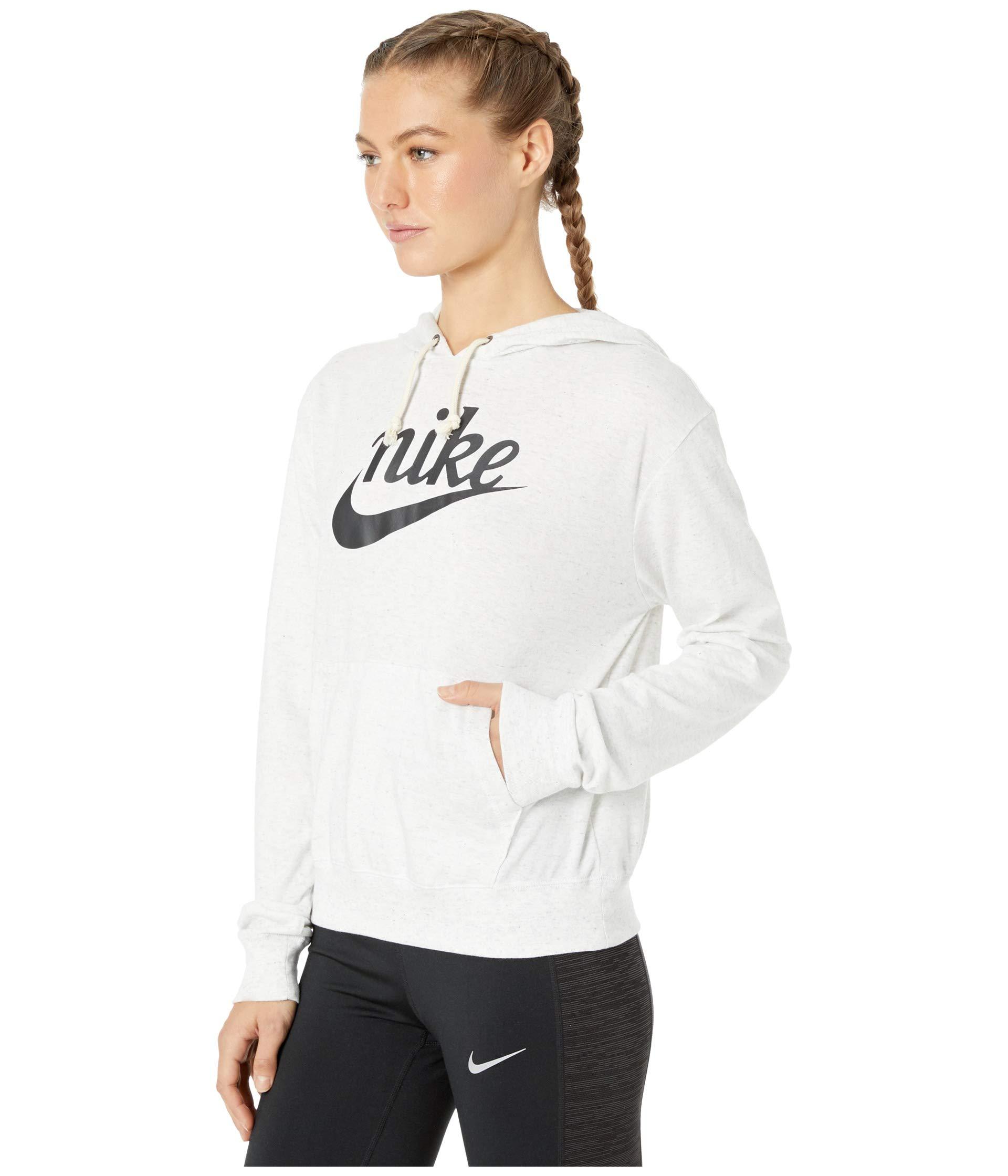 nike gym vintage hoodie ladies