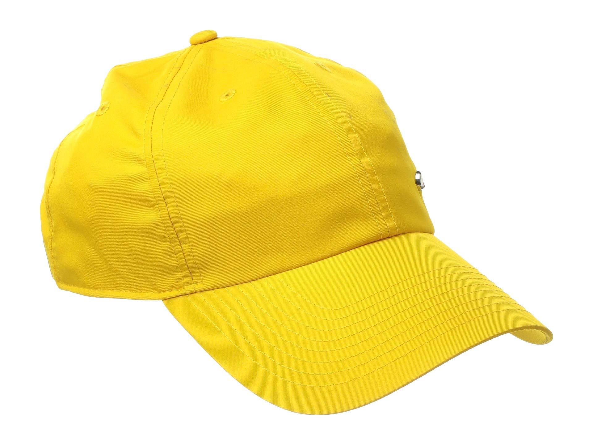 yellow nike hat