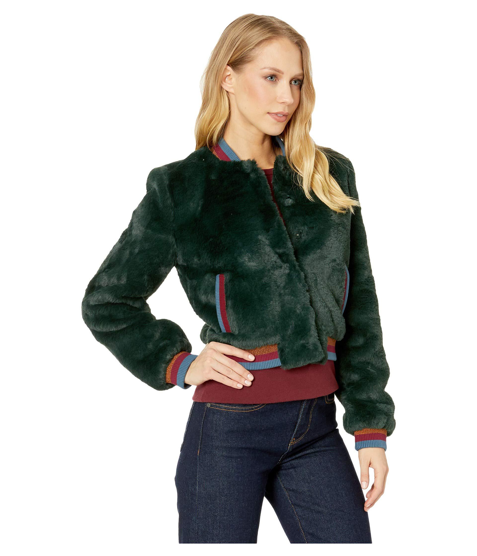 ted baker faux fur jacket