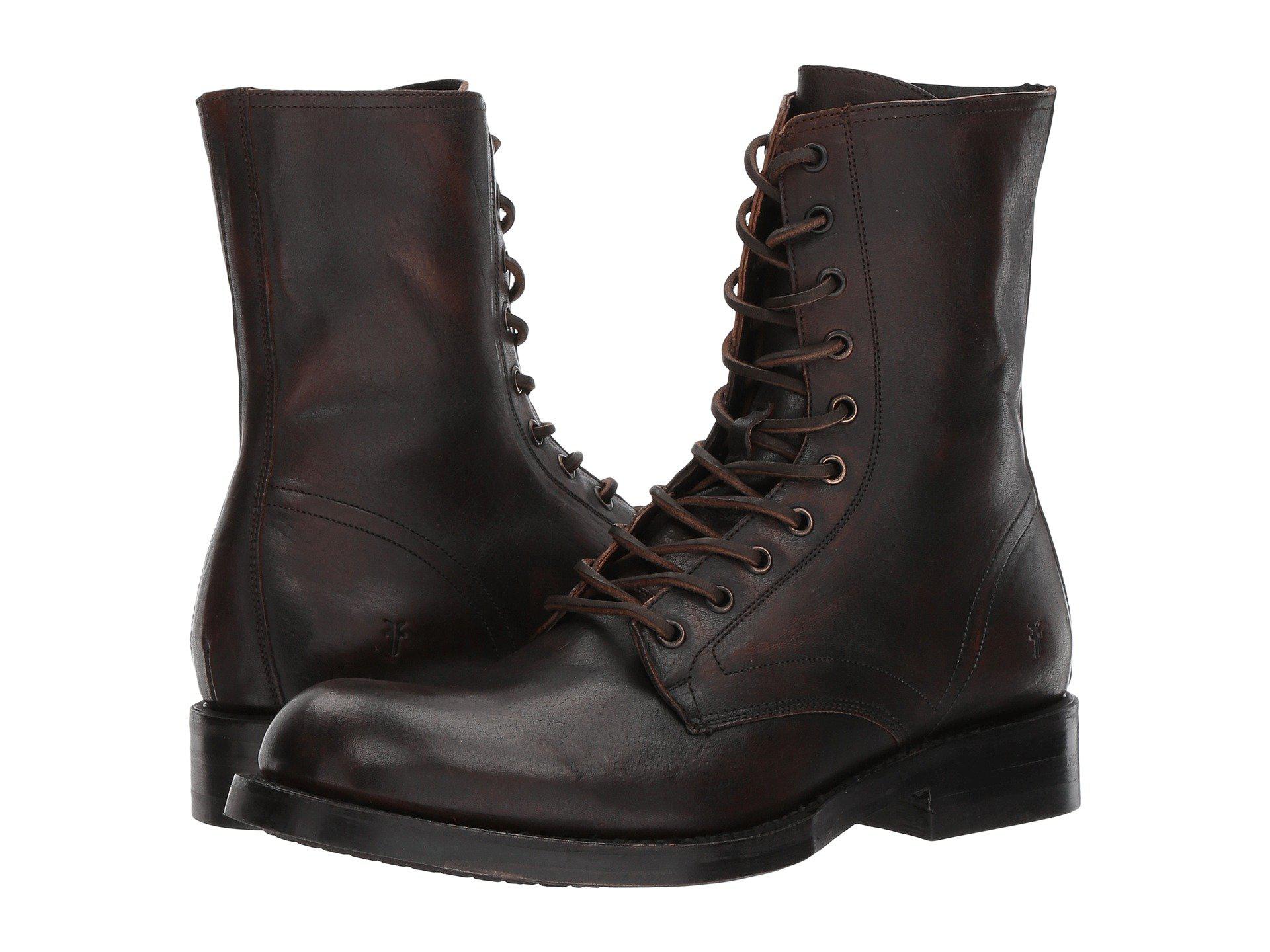 frye folsom plain toe boot