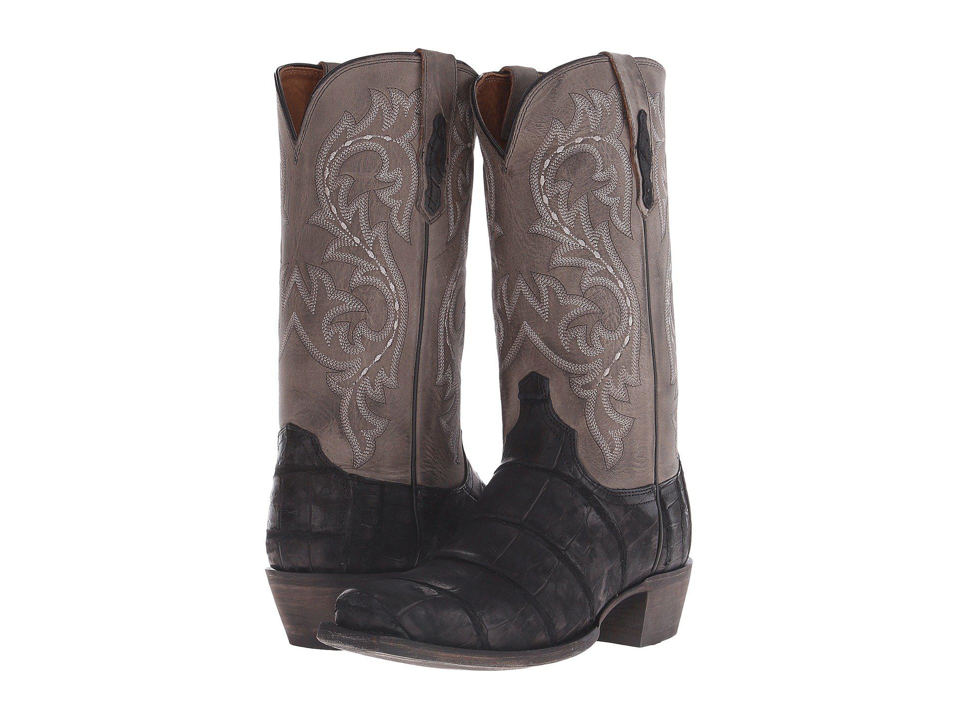 lucchese burke alligator