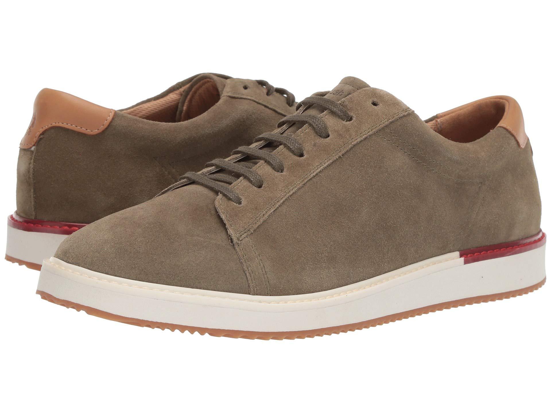 Hush Puppies Suede Heath Sneaker in Olive (Green) for Men Lyst