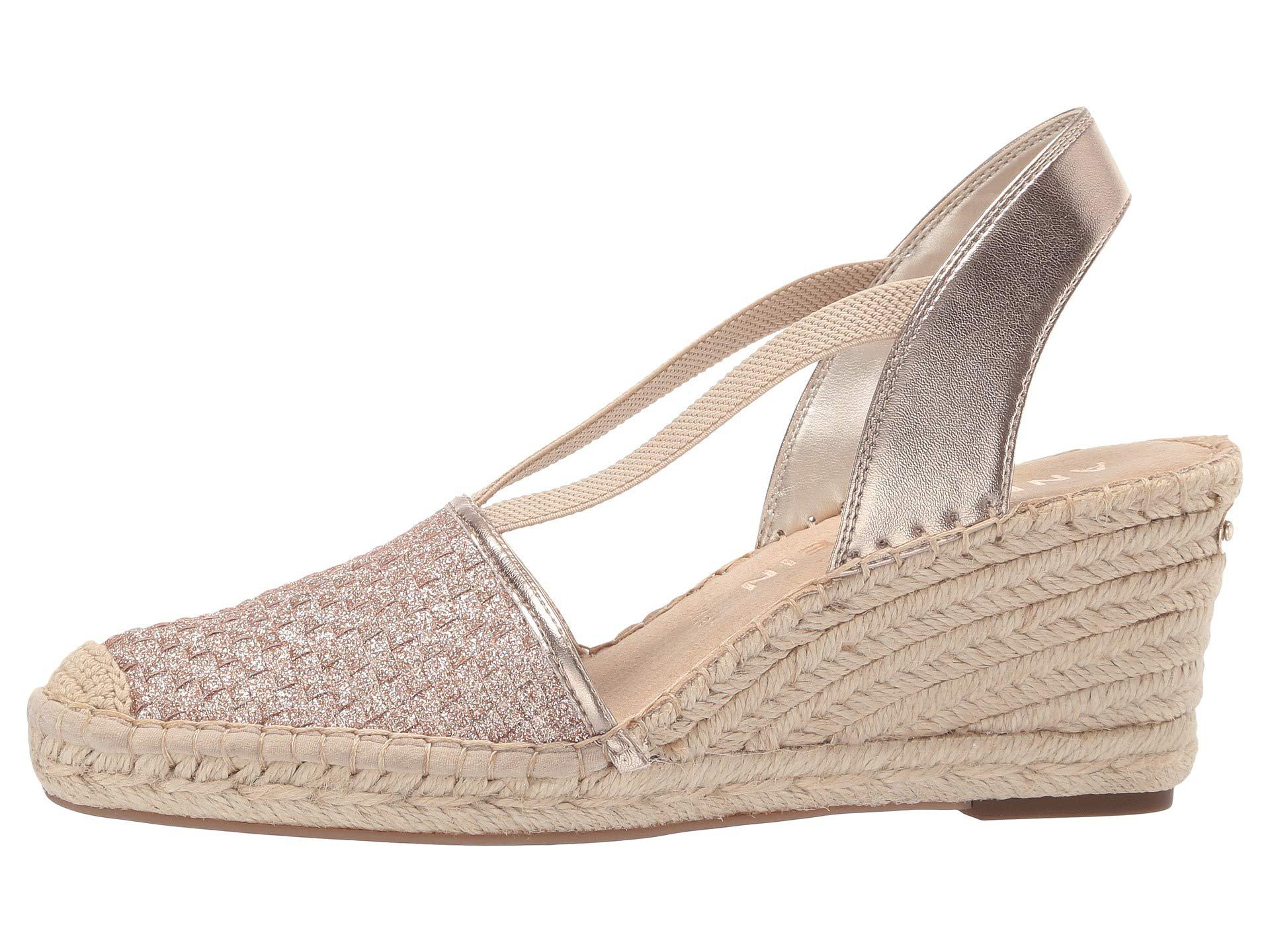 anne klein aneesa wedge espadrilles