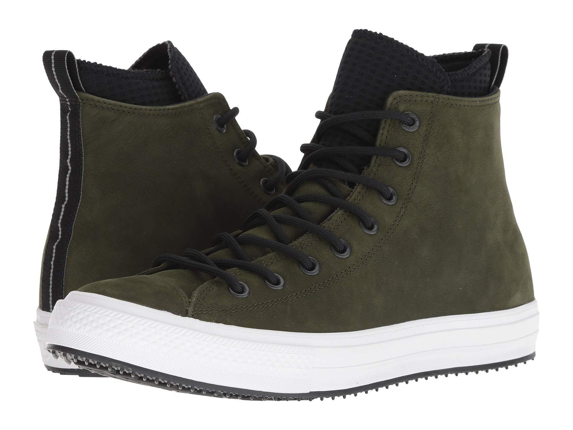 converse black all star utility draft boot hi trainers