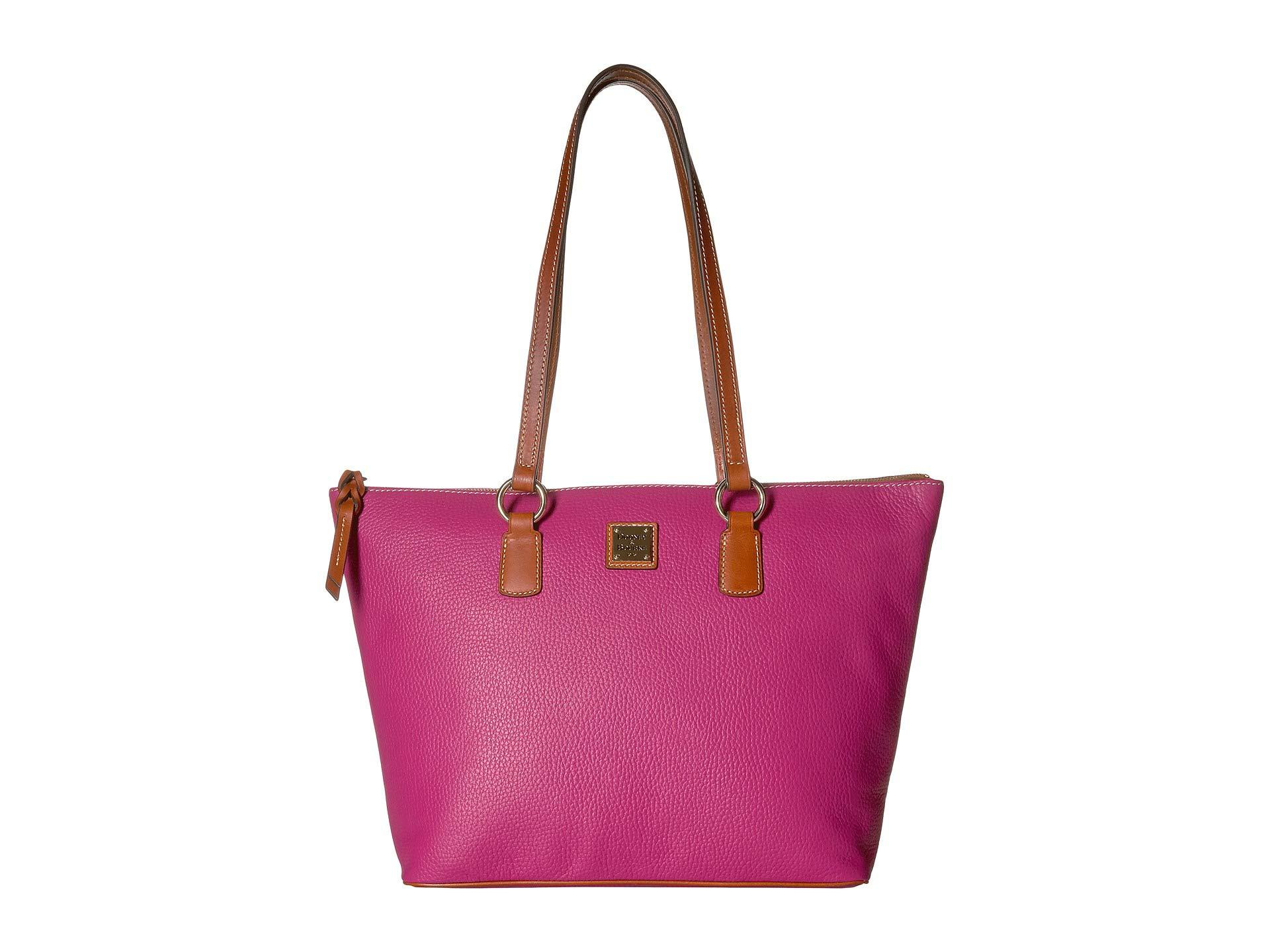 Dooney & Bourke Pebble Wren Zip Tote in Pink Lyst