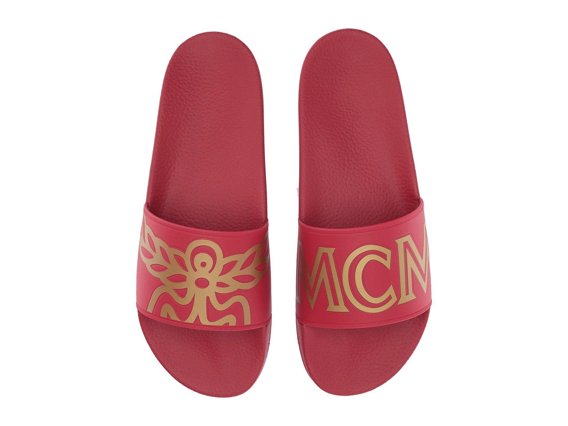 red mcm slides