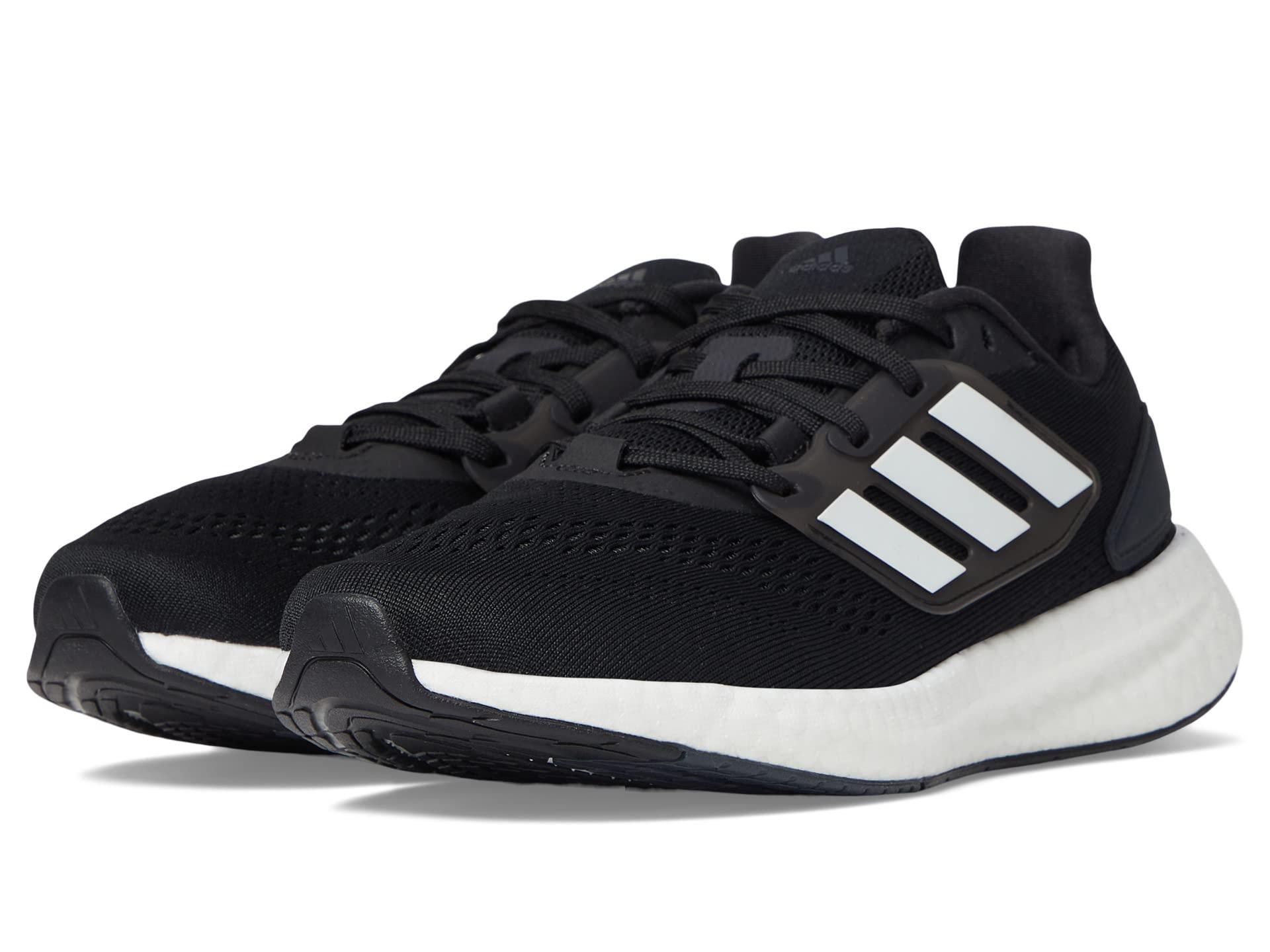 adidas Originals Rubber Pureboost 22 Running Shoe in Black/White/Carbon  (Black) - Save 29% | Lyst