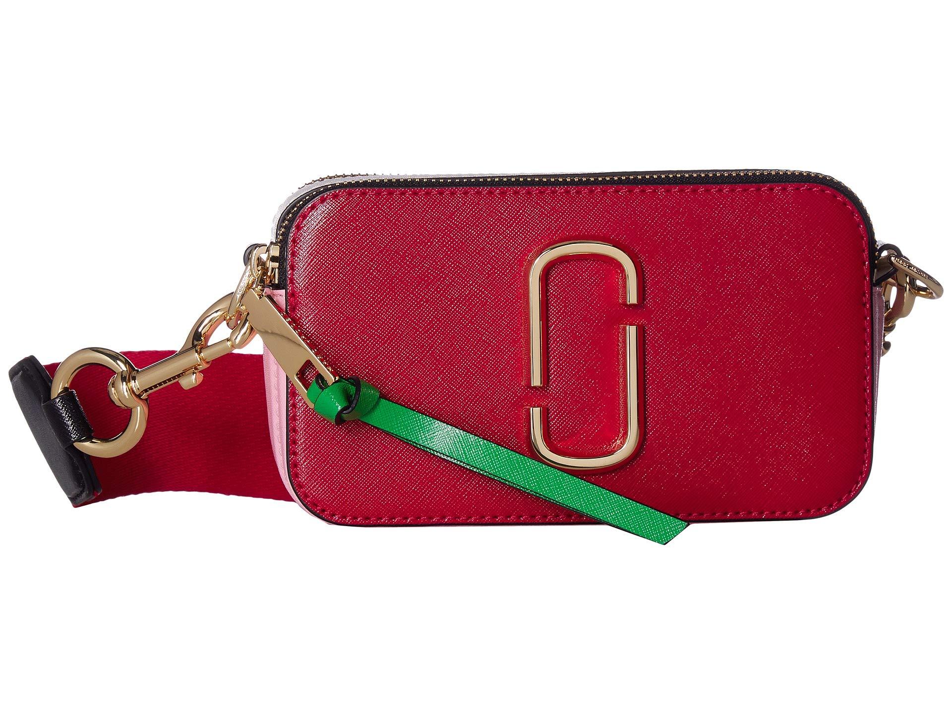 Marc Jacobs Leather Snapshot in Red - Save 43% - Lyst