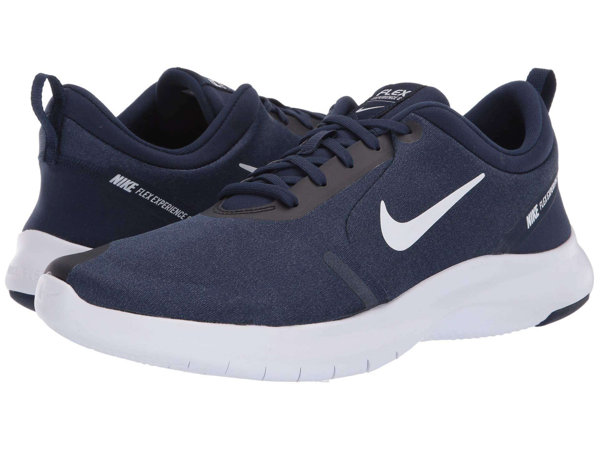 Nike Synthetic Flex Experience Rn 8 Running Shoes in Navy/White ... محل سيجار