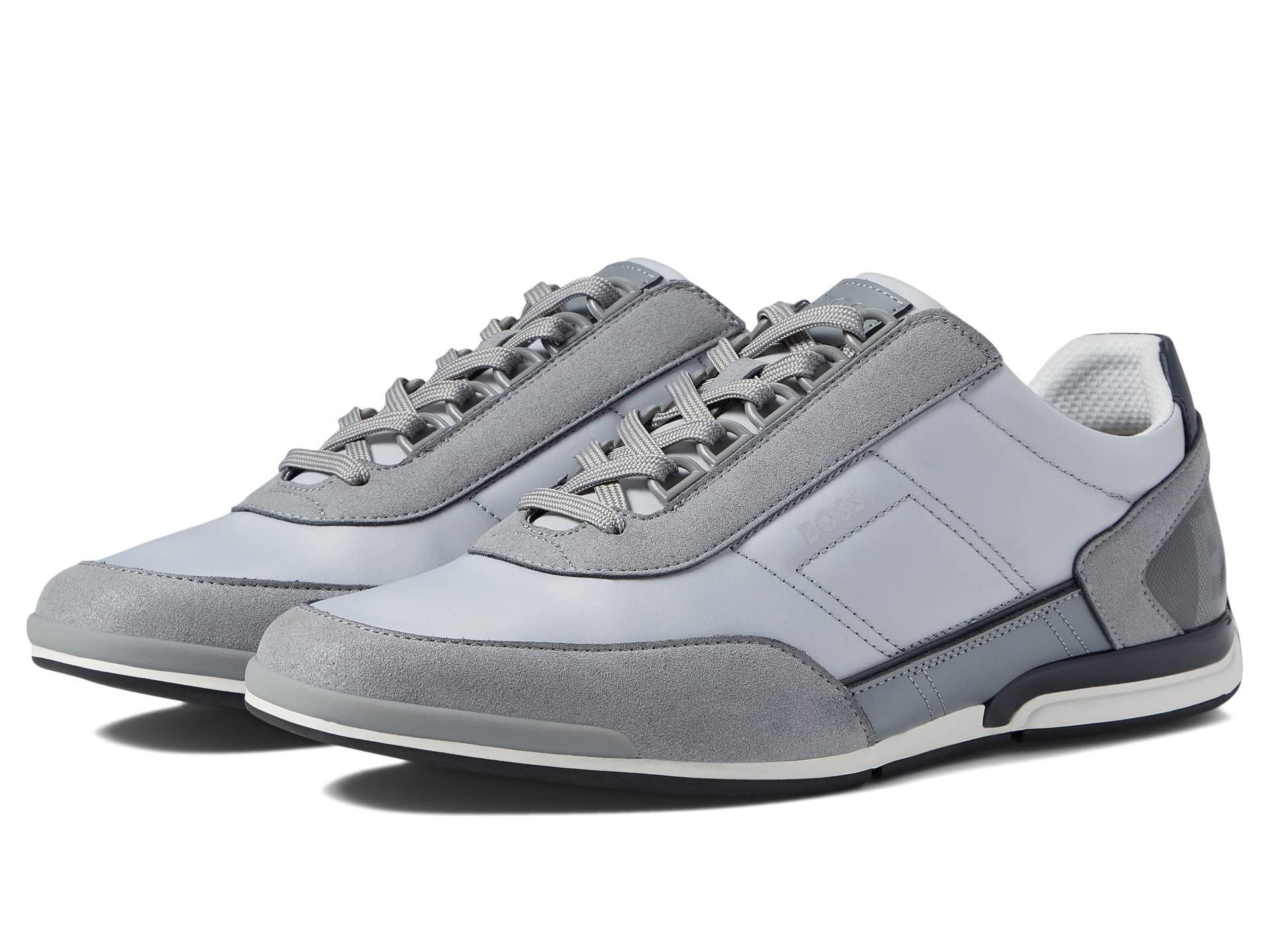 Uitdrukkelijk elleboog Voorouder BOSS by HUGO BOSS Saturn Low Profile Sneakers in Gray for Men | Lyst