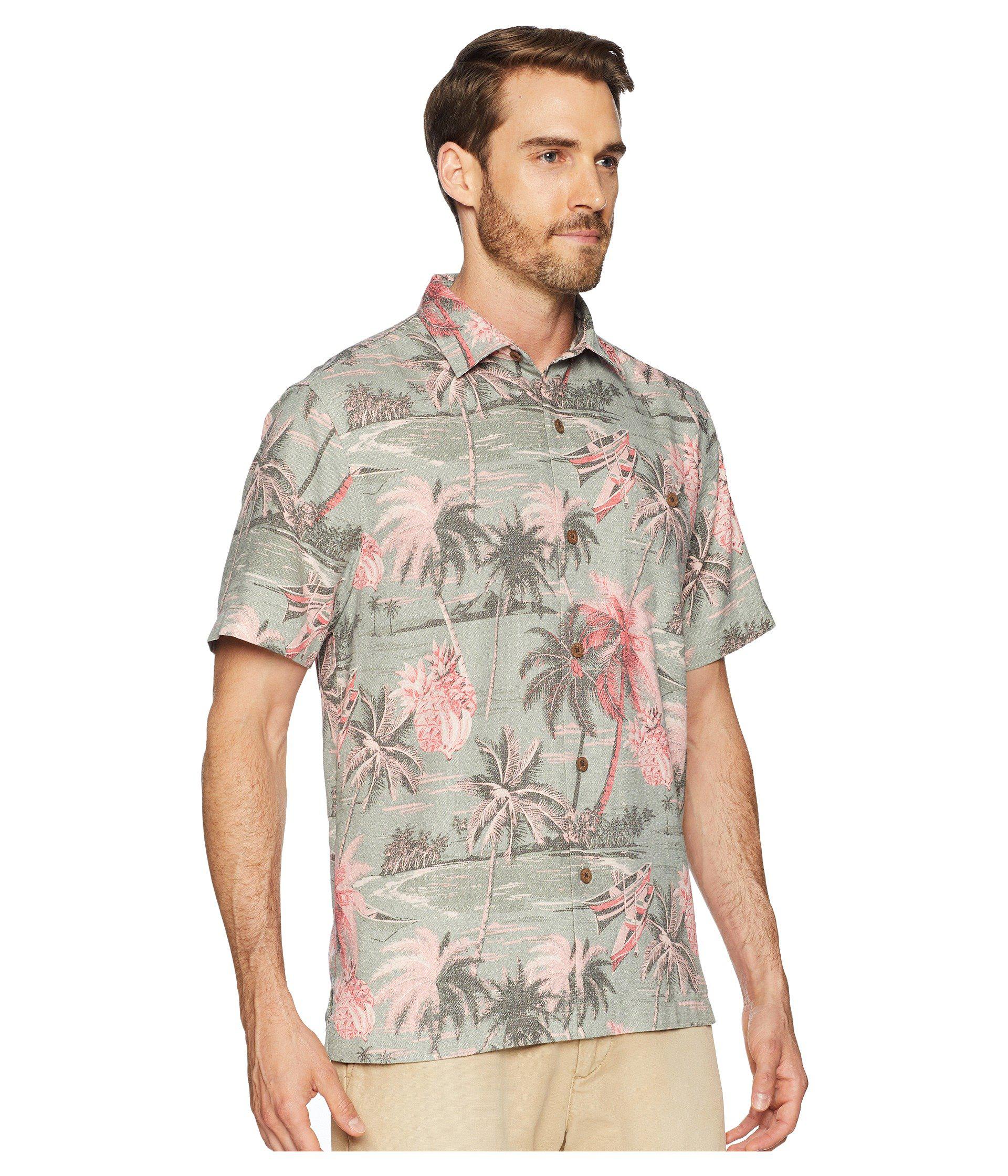 Tommy Bahama El Botanico Silk Blend Camp Shirt