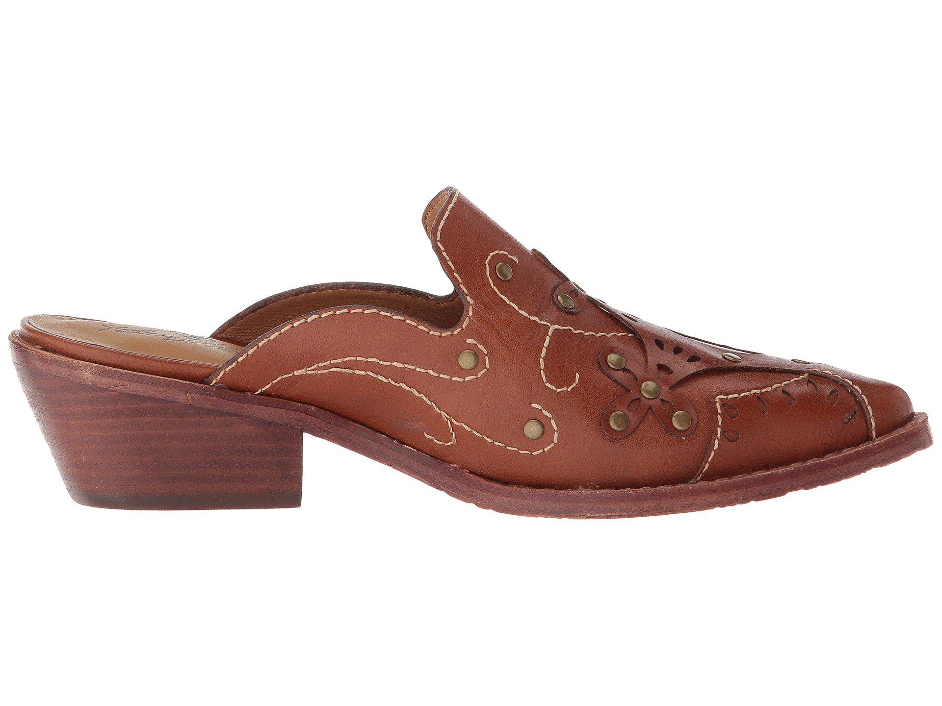 Patricia Nash Benedetta (tan Leather) Women's Clog Shoes