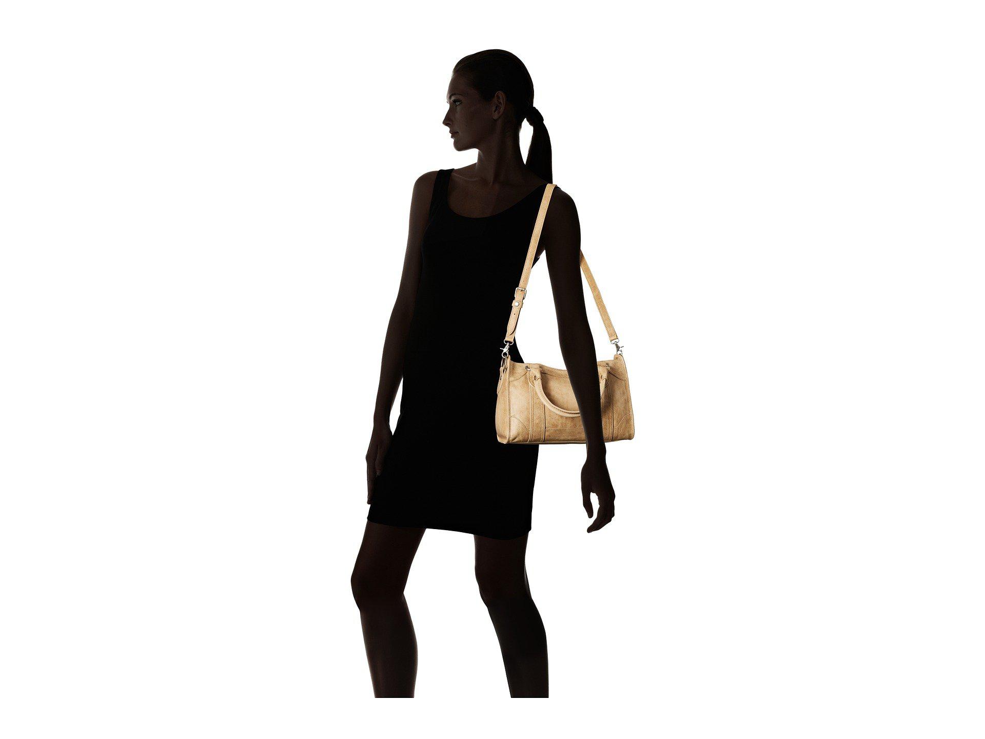 frye melissa zip satchel leather handbolsa