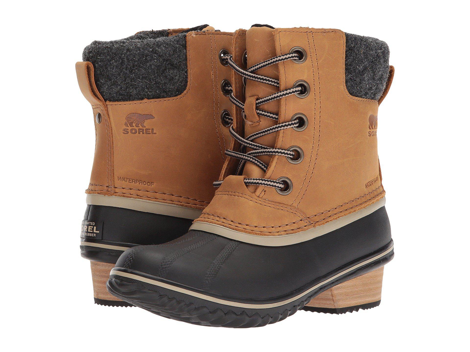 sorel slimpack waterproof boot