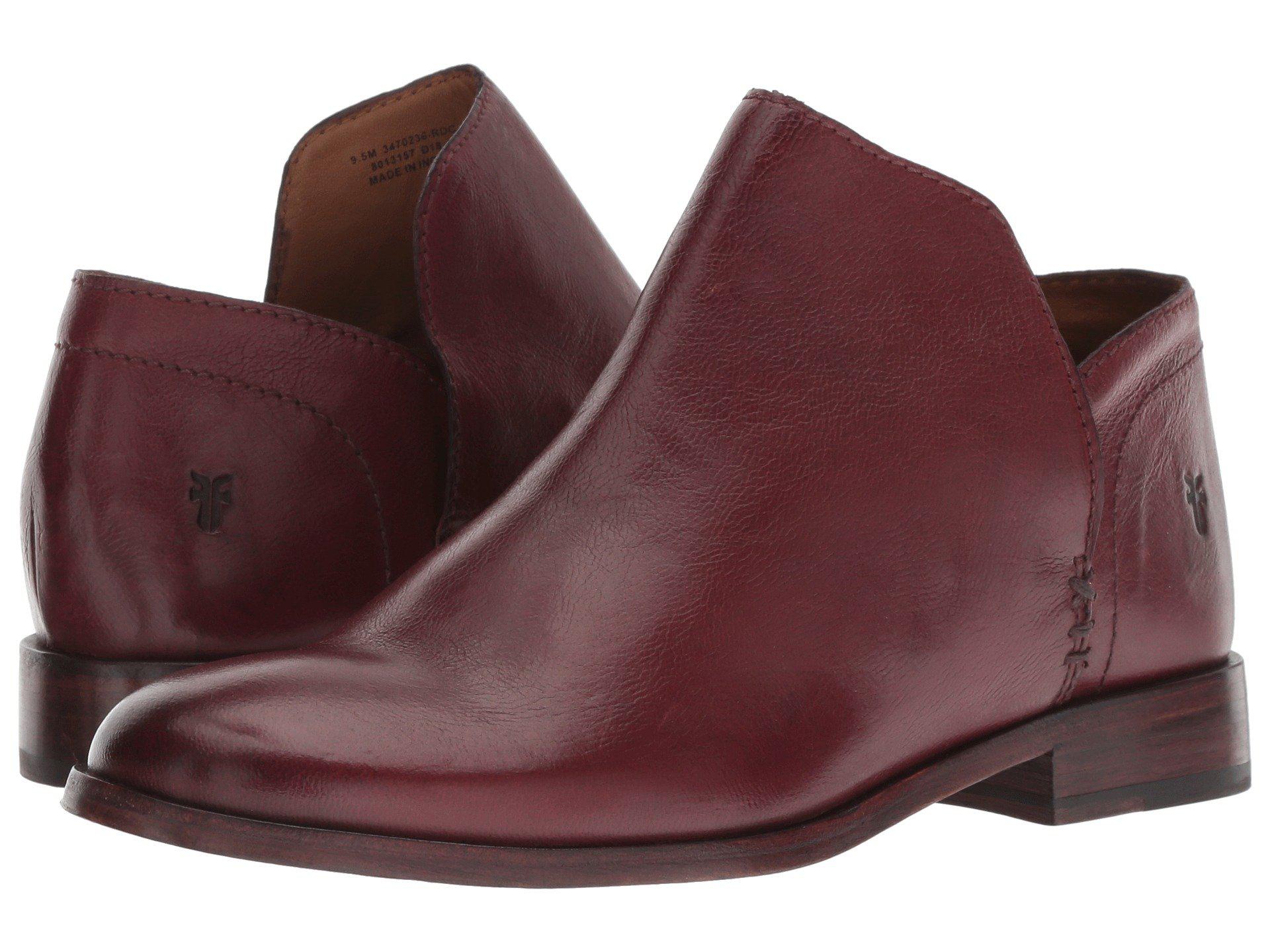 frye elyssa shootie tan