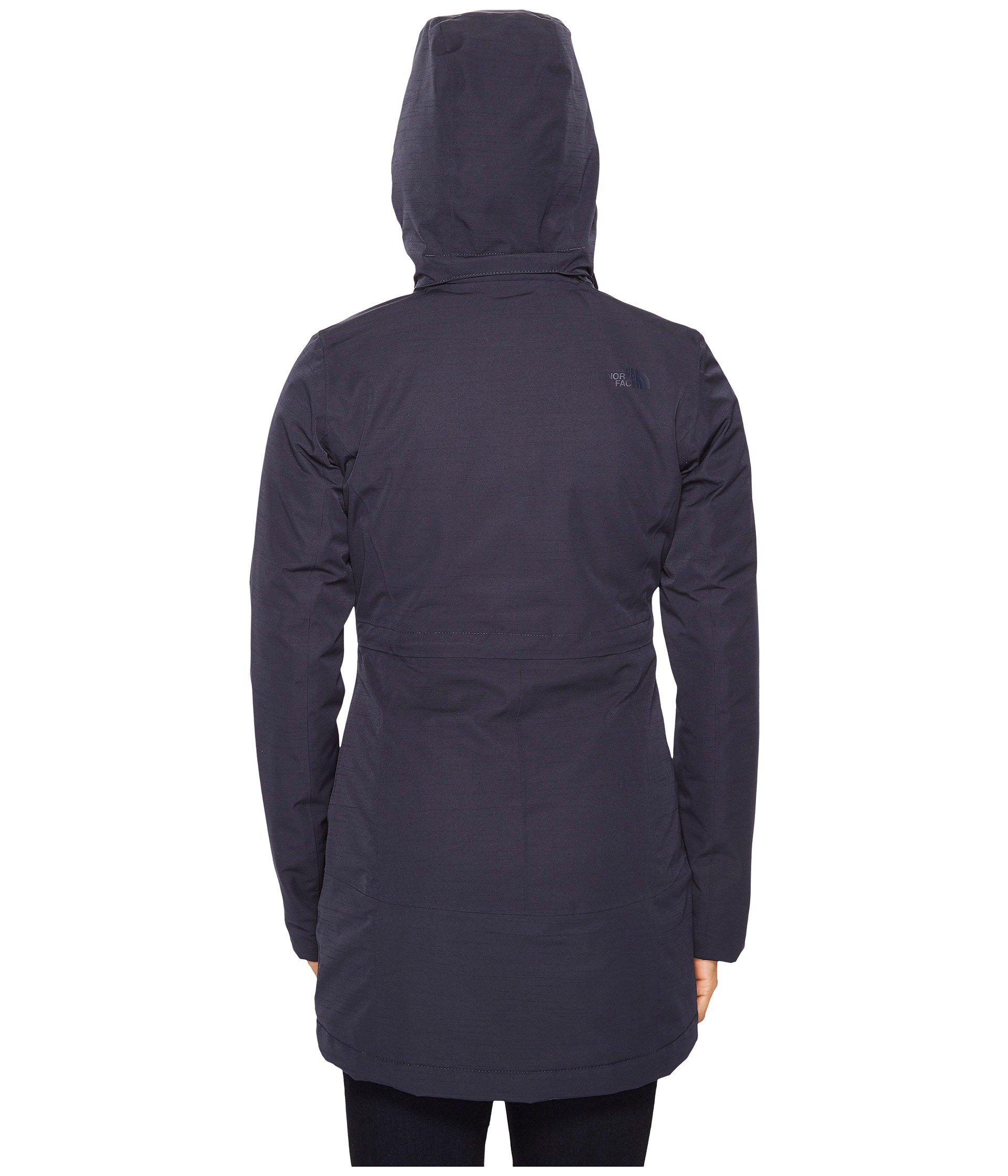 north face ancha parka navy