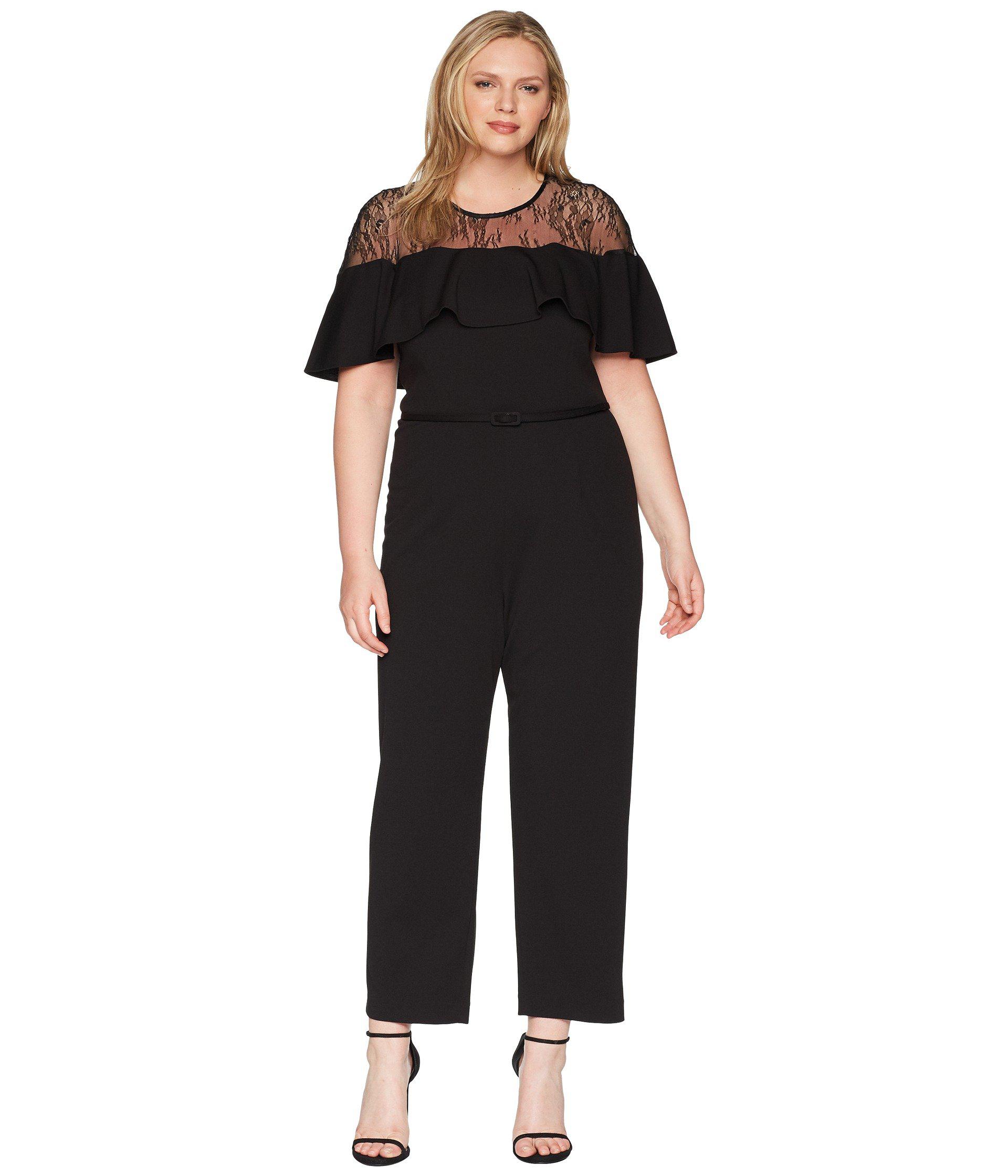 adrianna papell plus size jumpsuit