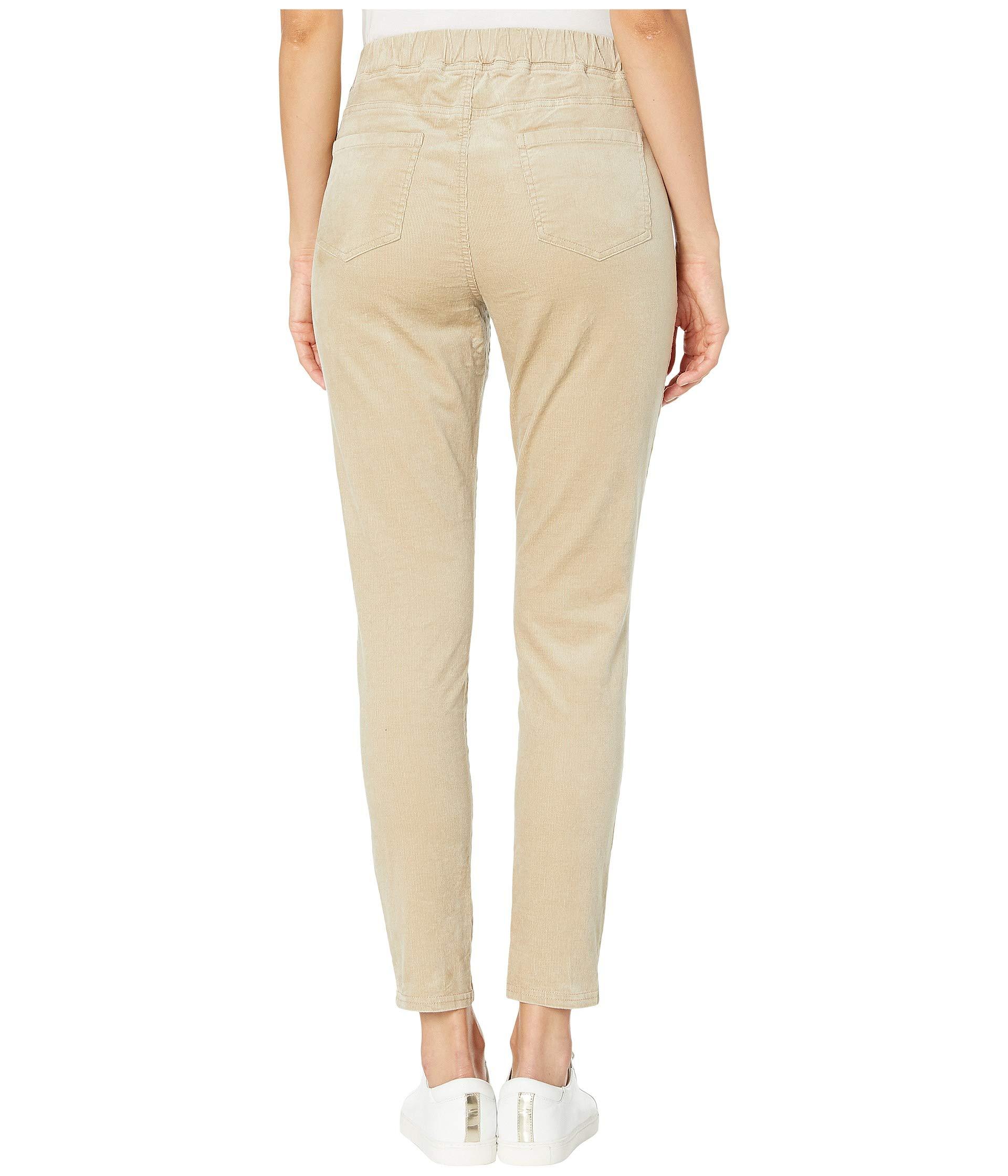 Eileen Fisher Organic Cotton Corduroy Jeggings in Beige (Natural) - Lyst