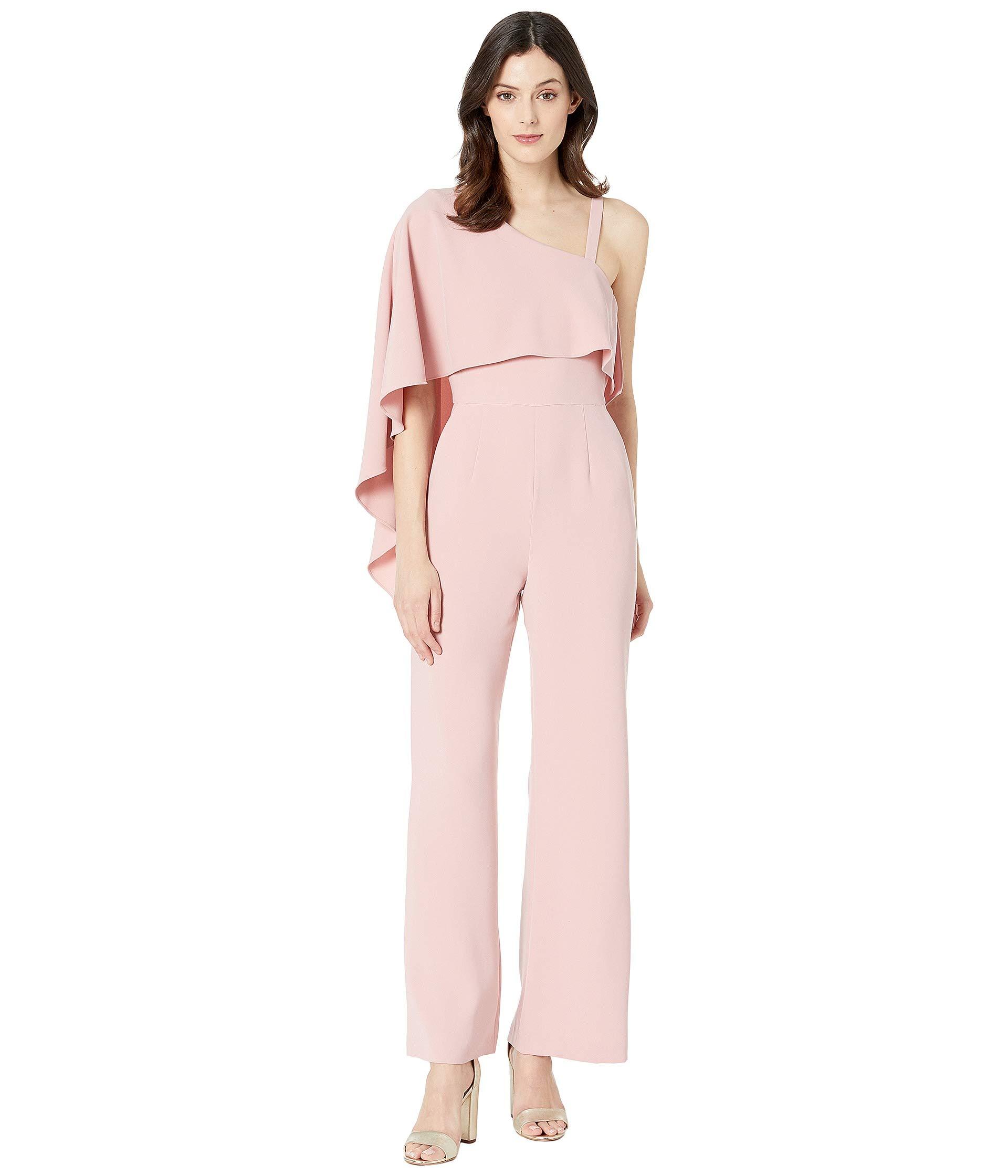 tahari pink jumpsuit