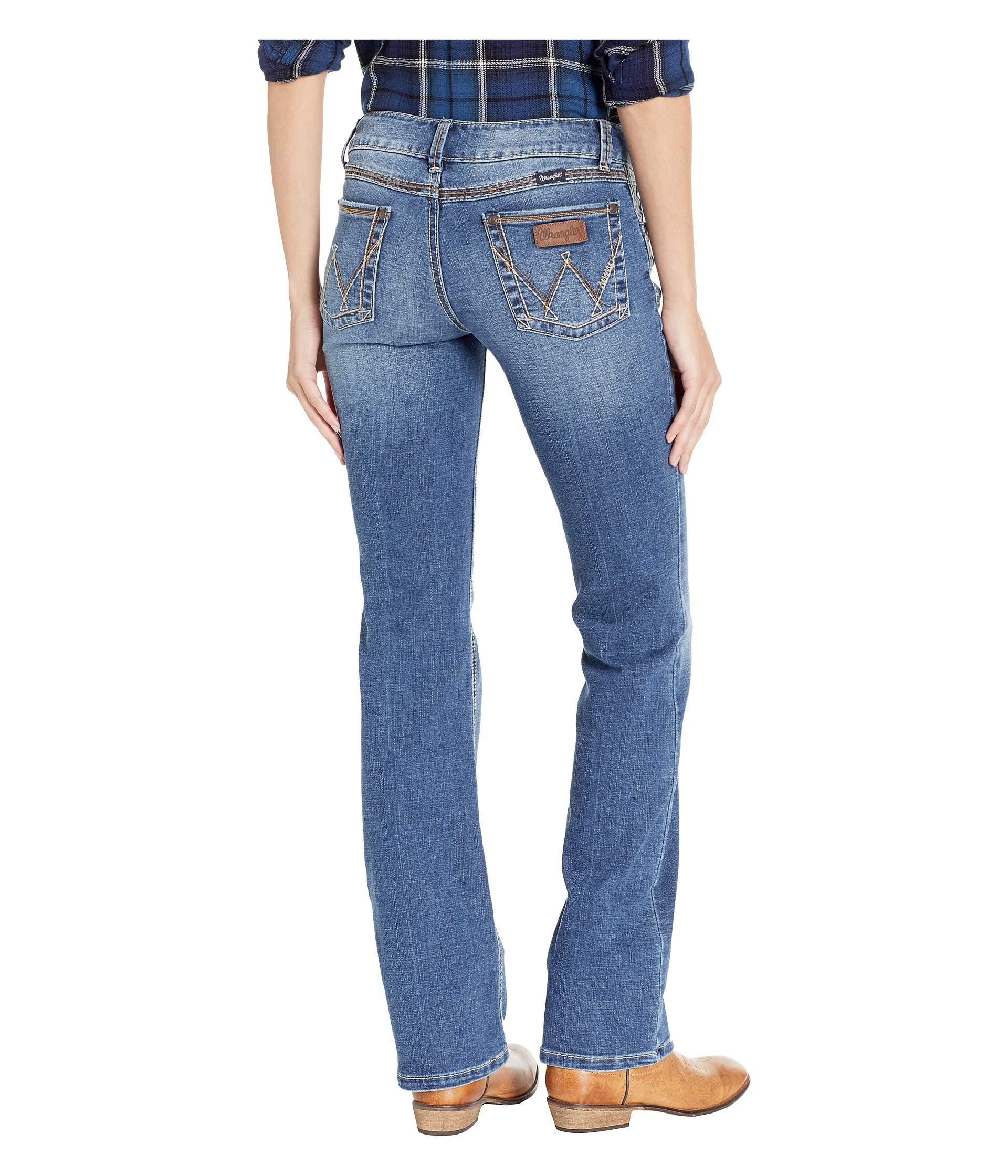 Wrangler Denim Retro Sadie Low Rise (cheyenne) Women's Jeans in Blue - Lyst