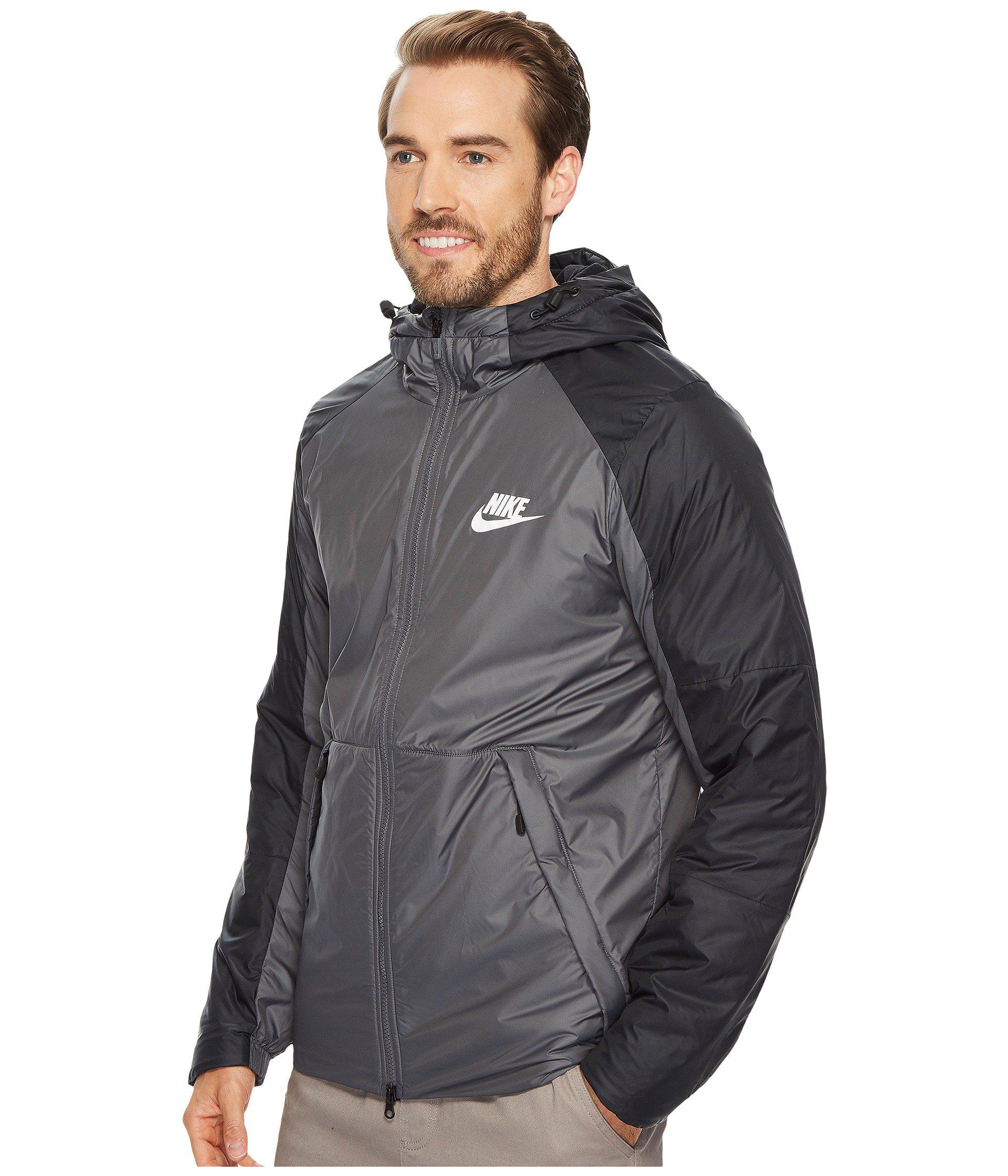 nike synthetic fill fleece lined jacket