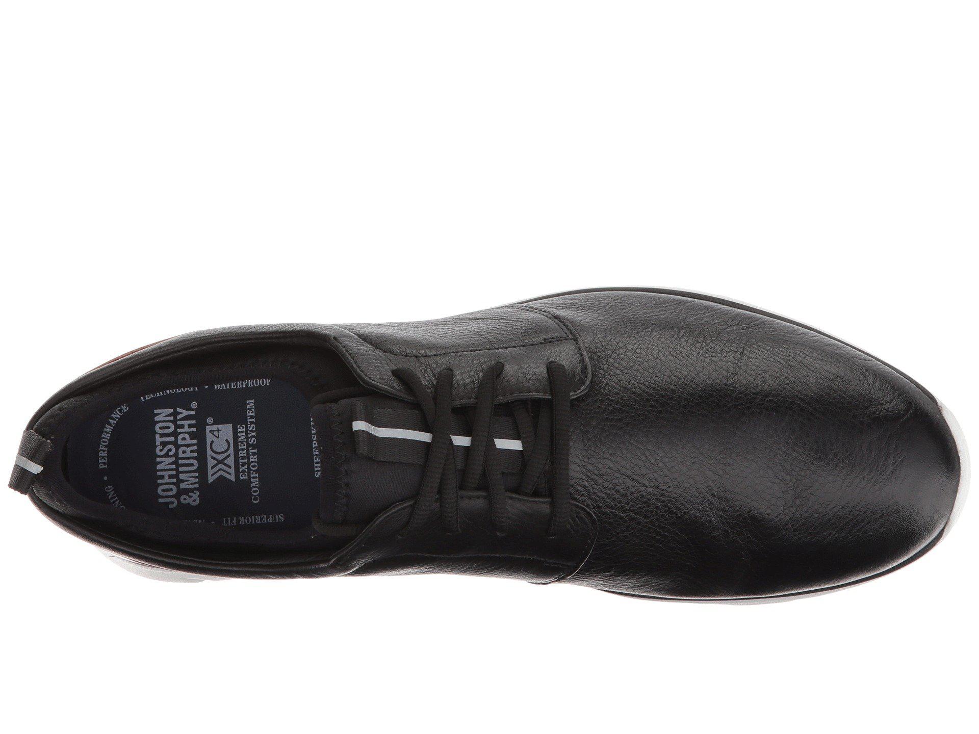 johnston and murphy waterproof sneaker