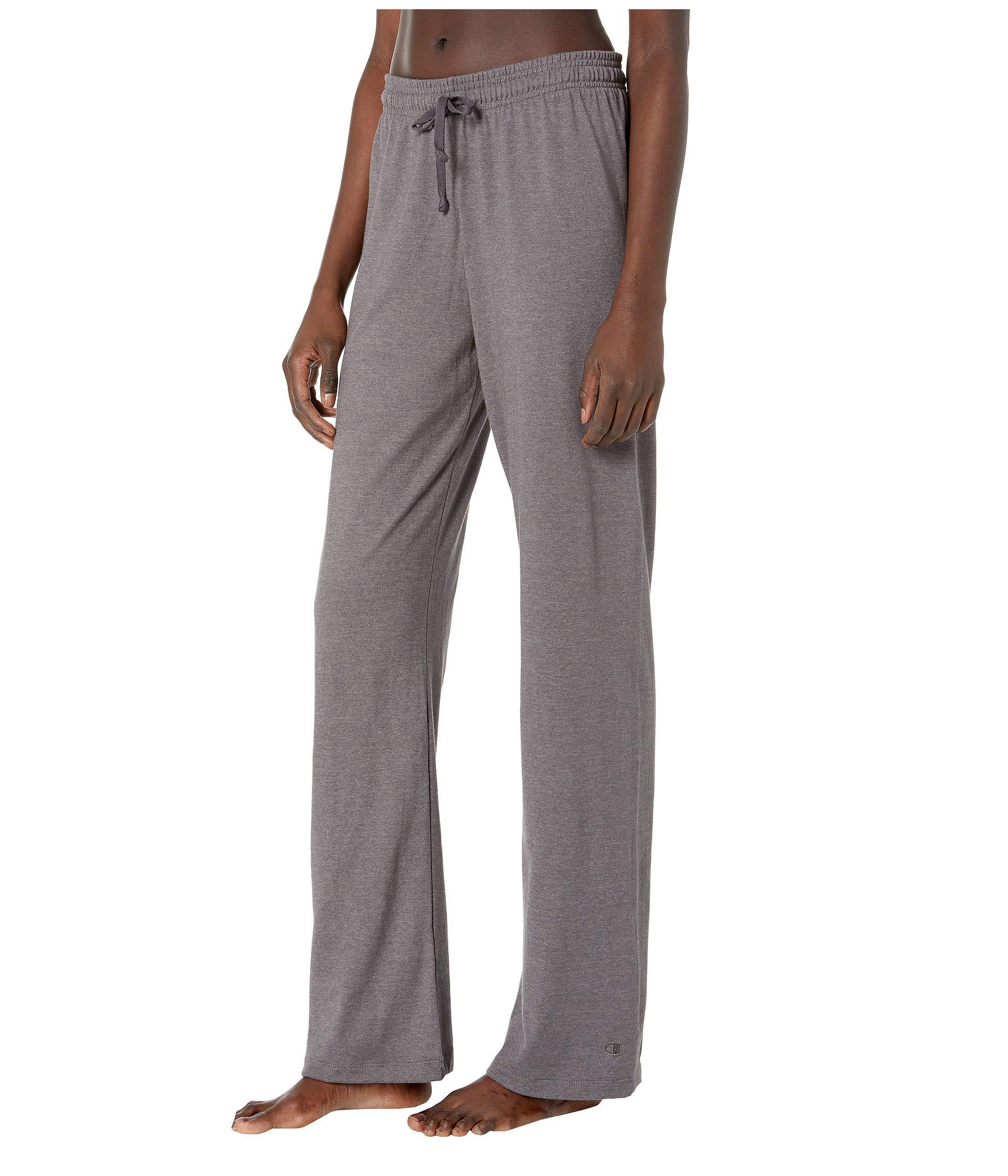 Champion Cotton Jersey Pants in Granite Heather (Gray) Lyst