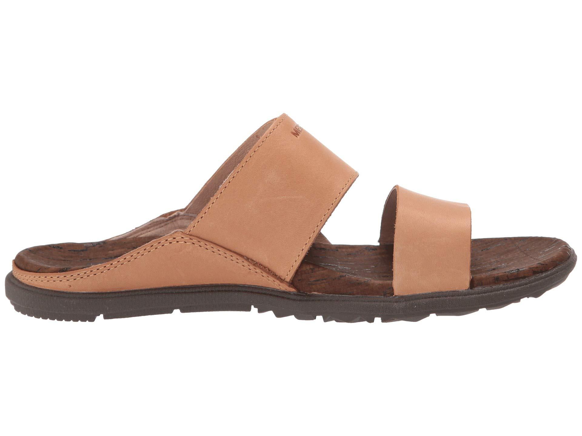 merrell around town luxe buckle slide