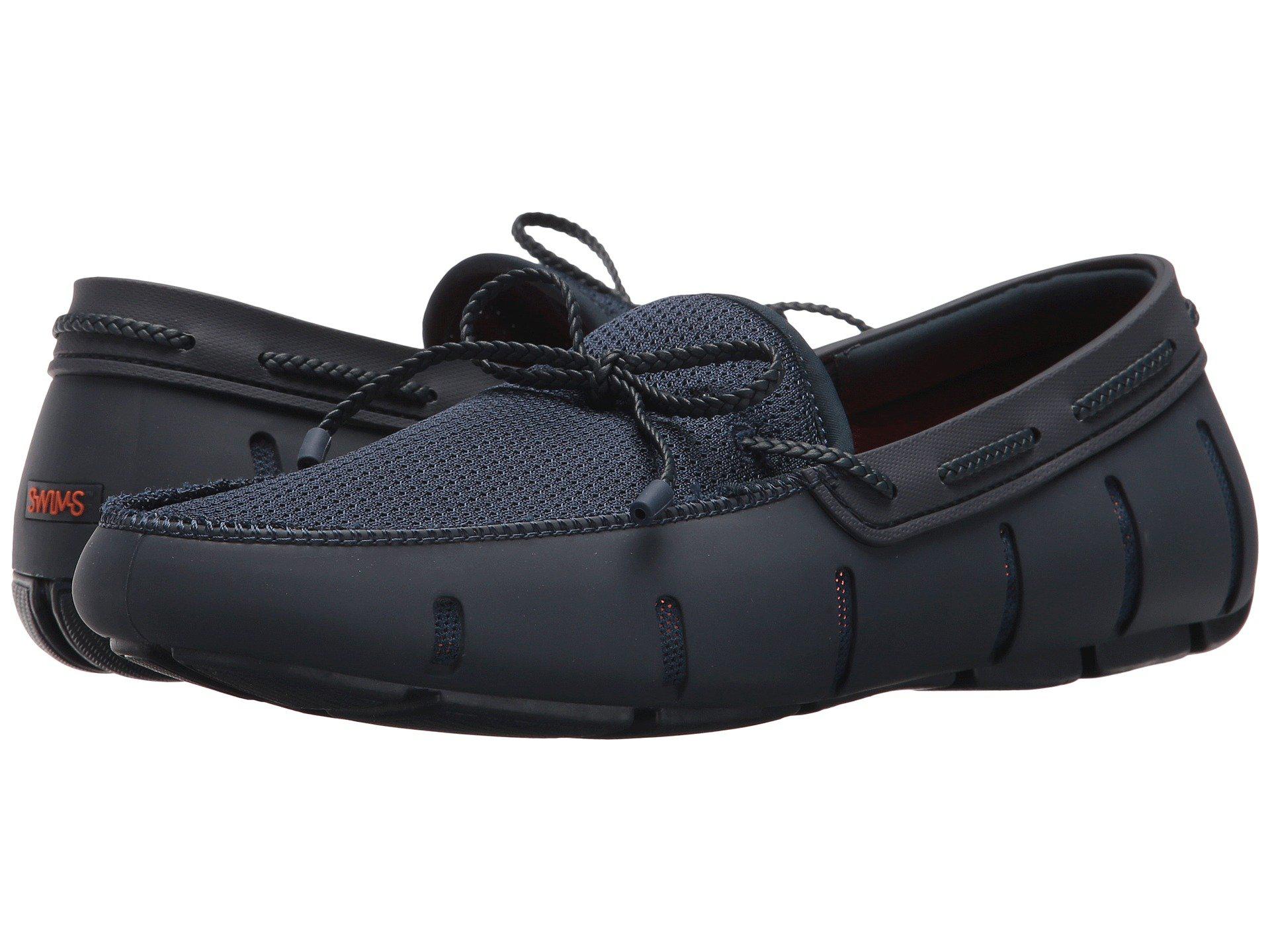 Blue Brand new in box $175 SWIMS Mens Lace Loafers Yours for? SIze 8 US 
