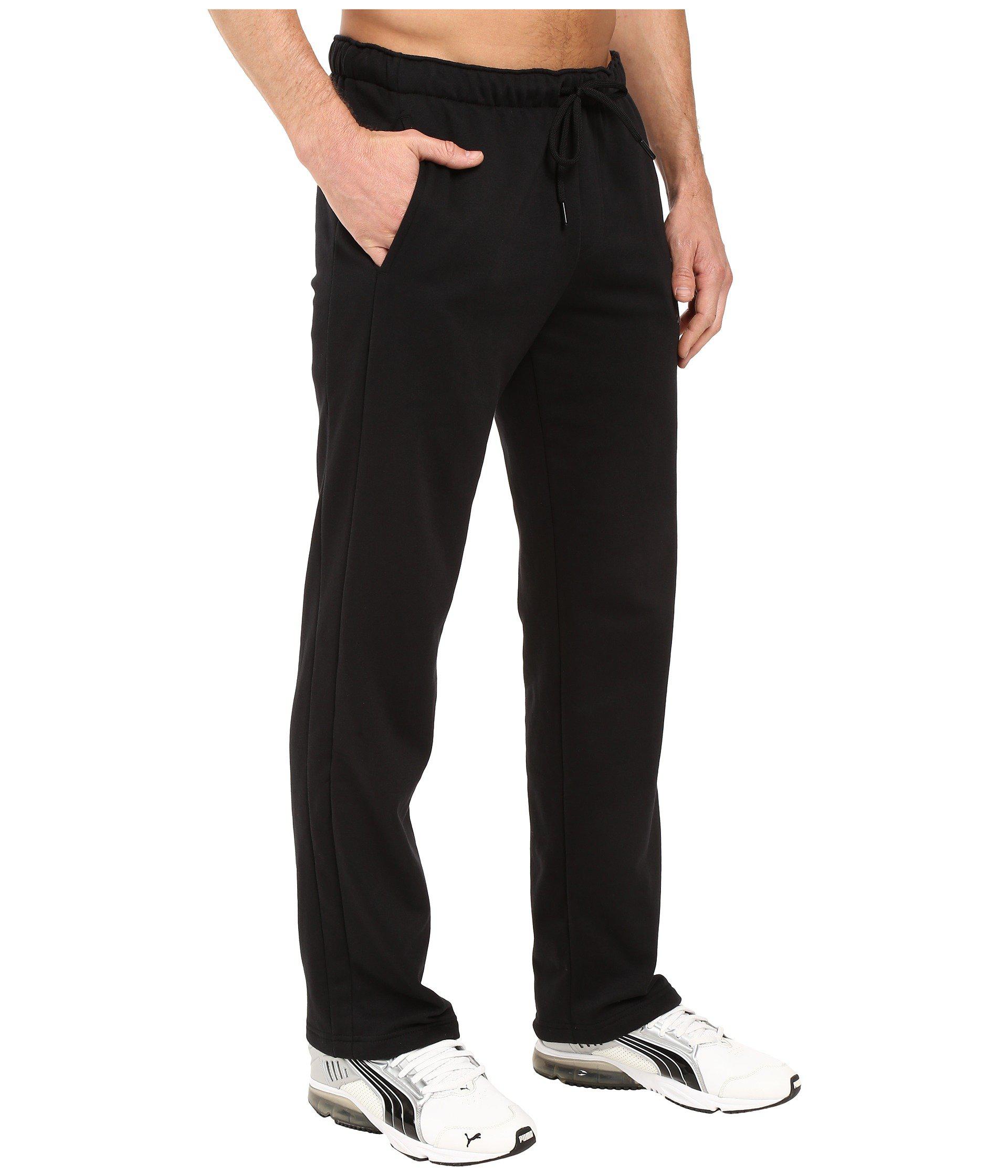 puma men's p48 core pants fleece
