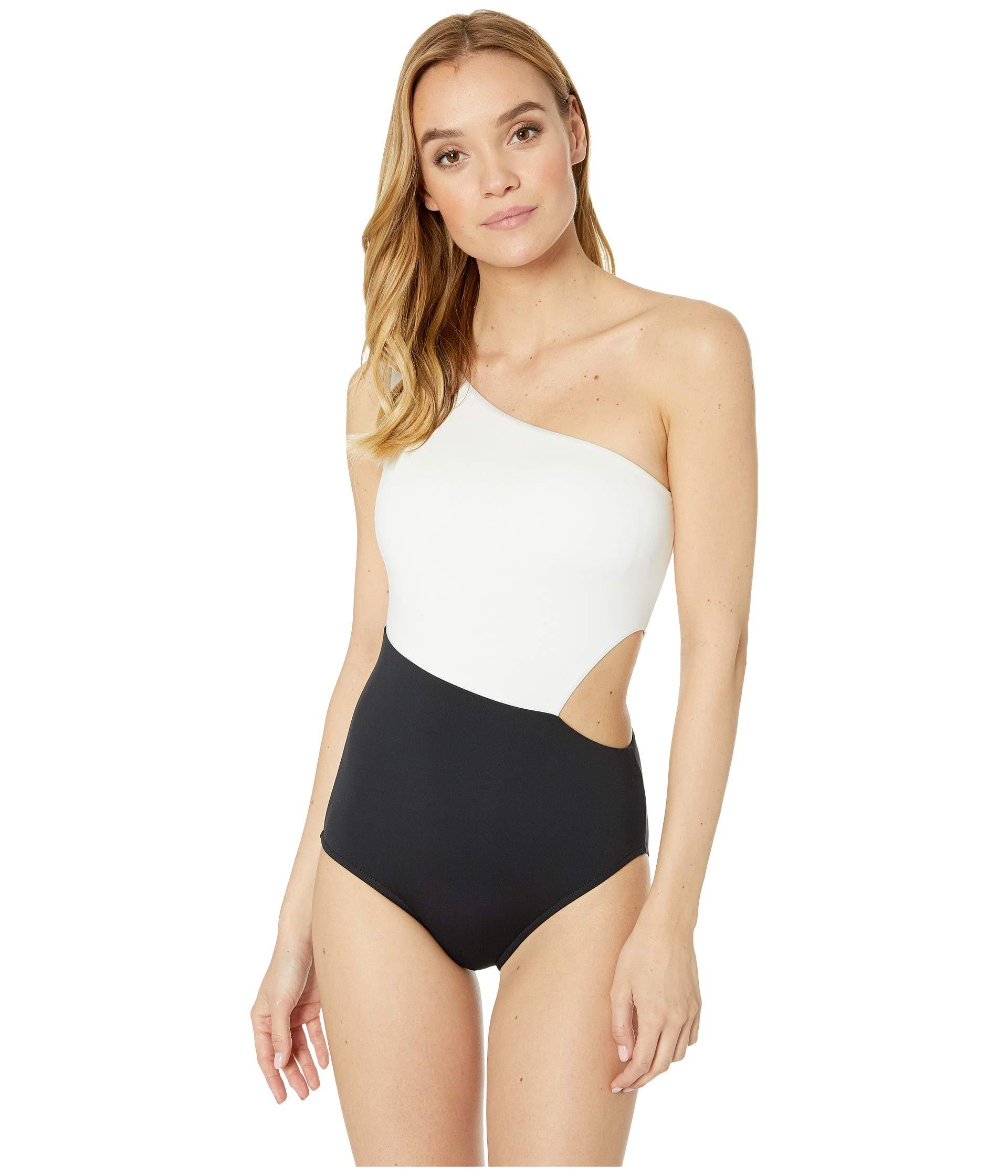 seafolly one shoulder swimsuit