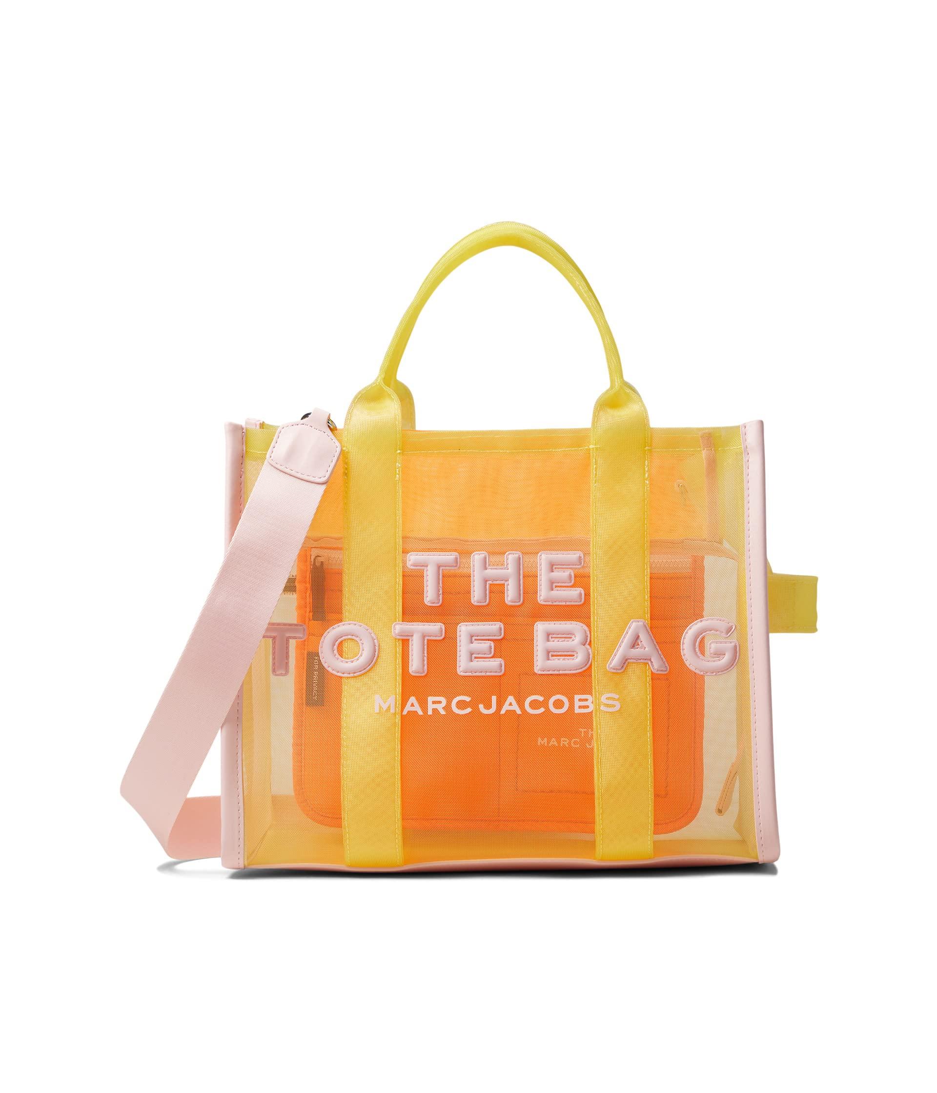 Marc Jacobs The Mesh Tote Bag Color-blocked in Yellow | Lyst